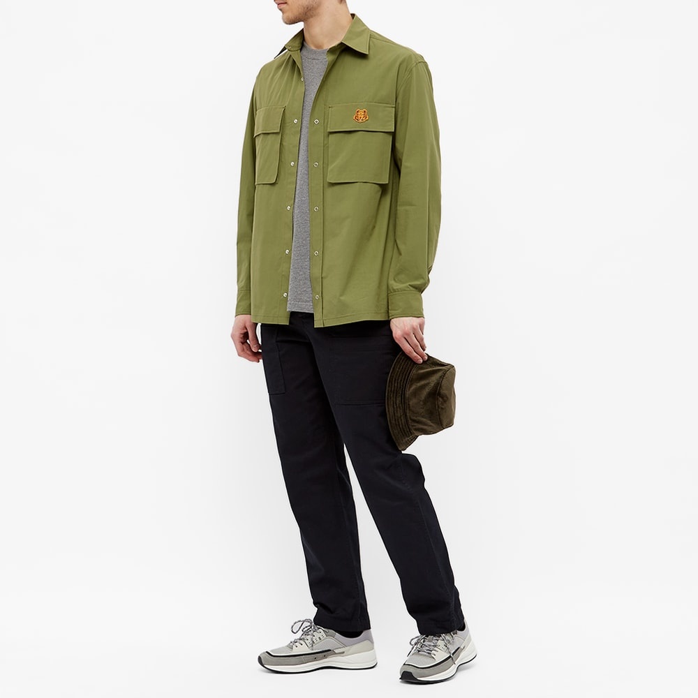 Kenzo Tiger Crest Pocket Overshirt - 6