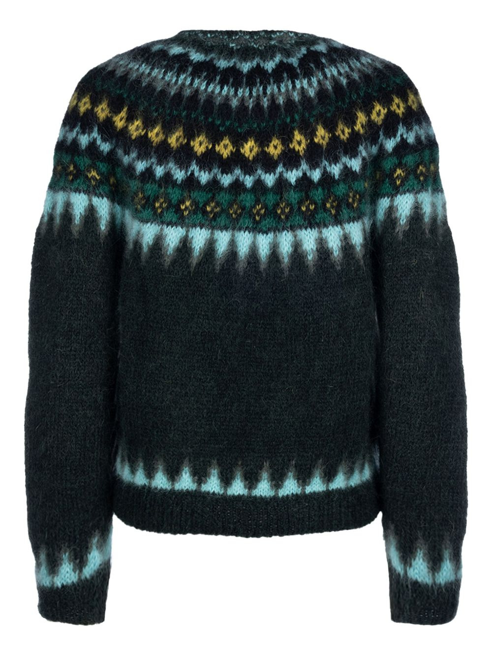 mohair lemur-embroidered sweater - 2