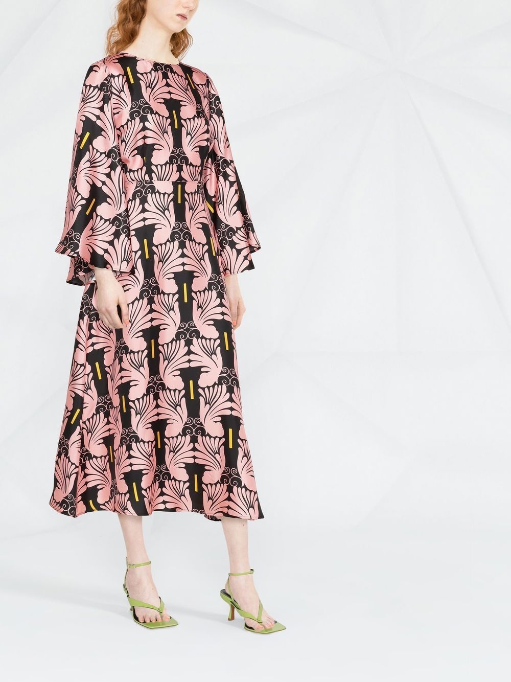 Sorella printed silk dress - 2