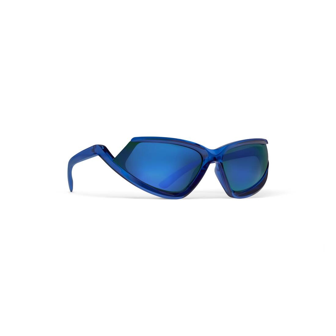 Side Xpander Cat Sunglasses  in Blue - 2