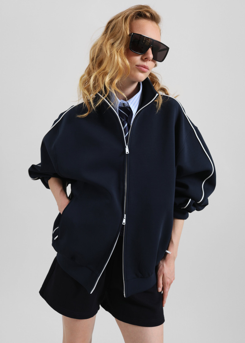 Nayen Zip-Up Jacket - Navy 10
