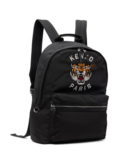 KENZO Black Kenzo Paris Varsity Tiger Backpack outlook