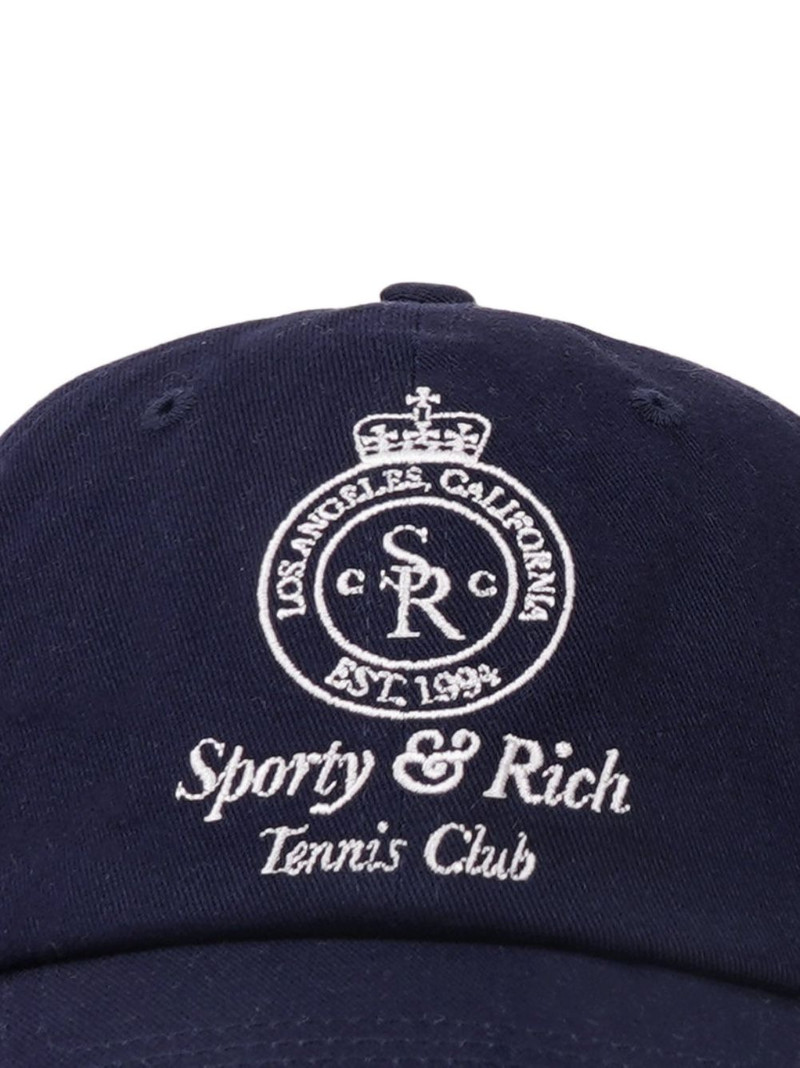Sporty & Rich embroidered hat outlook