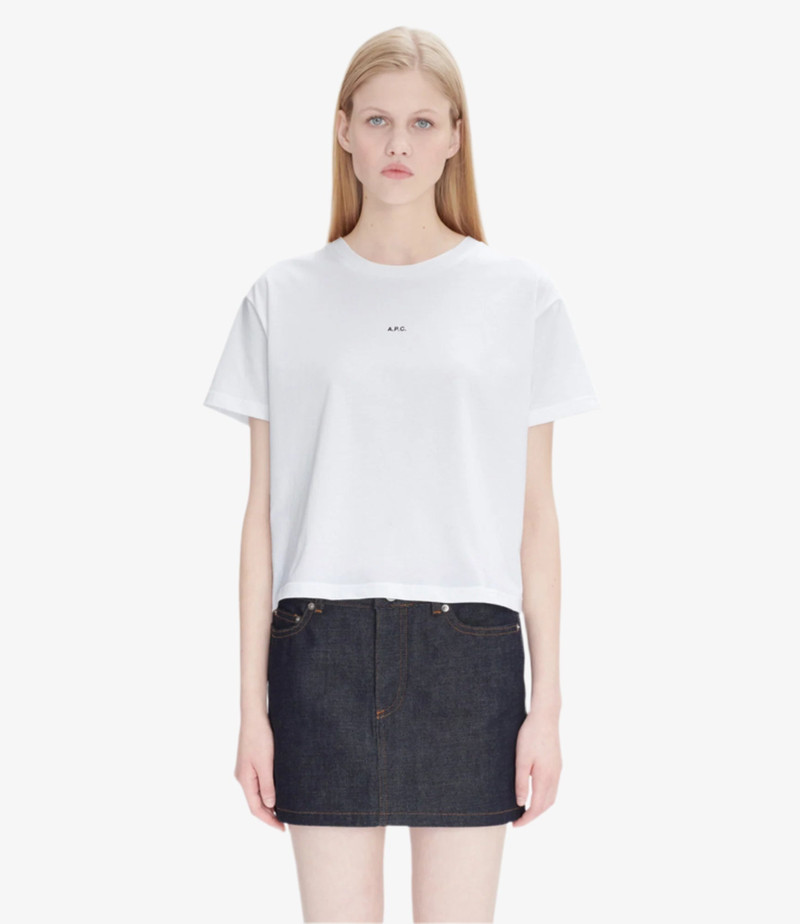 A.P.C. BOXY MICRO LOGO T-SHIRT outlook