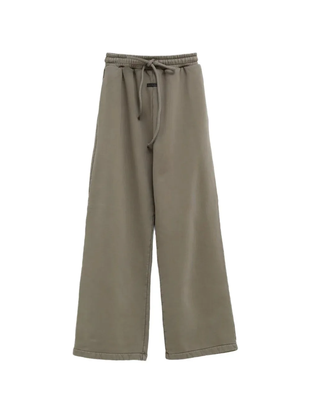 WIDE-LEG DRAWSTRING-WAIST TRACK PANTS - 1