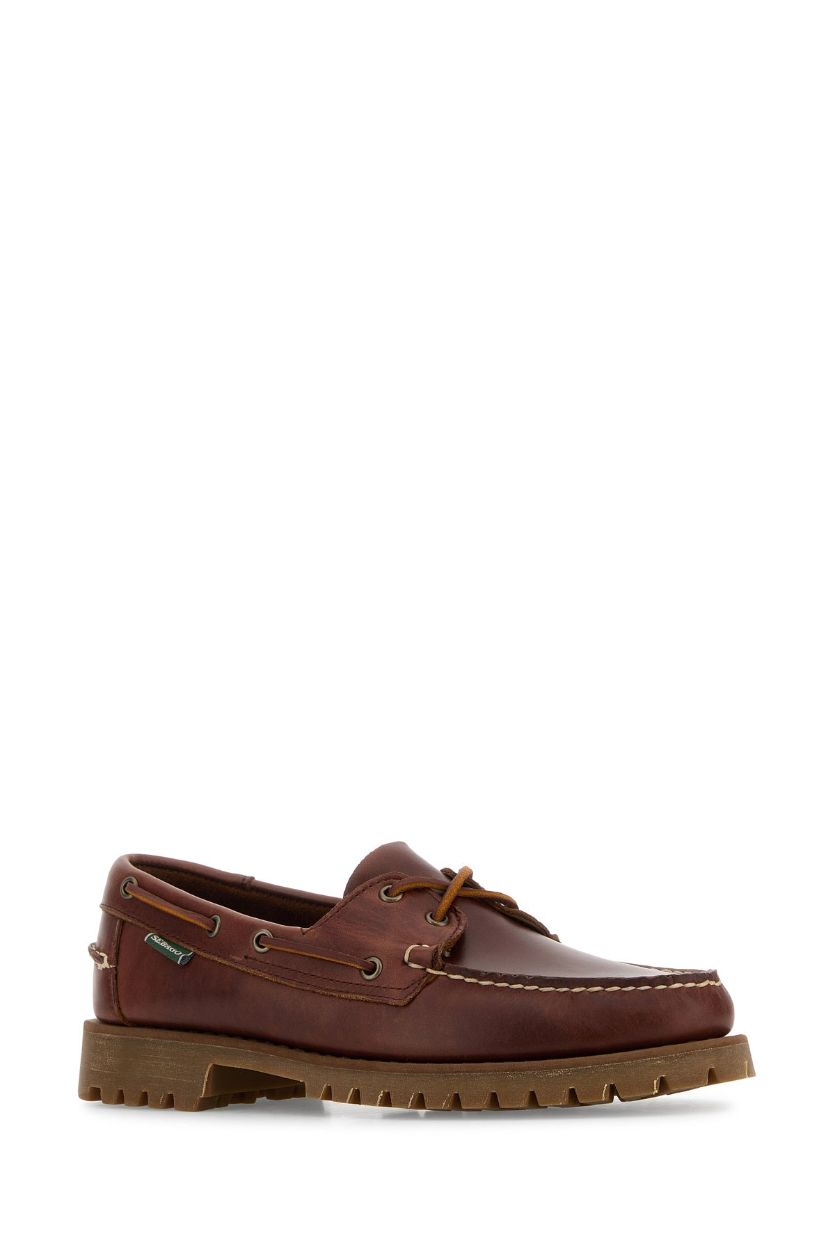 Brown leather Ranger loafers - 2
