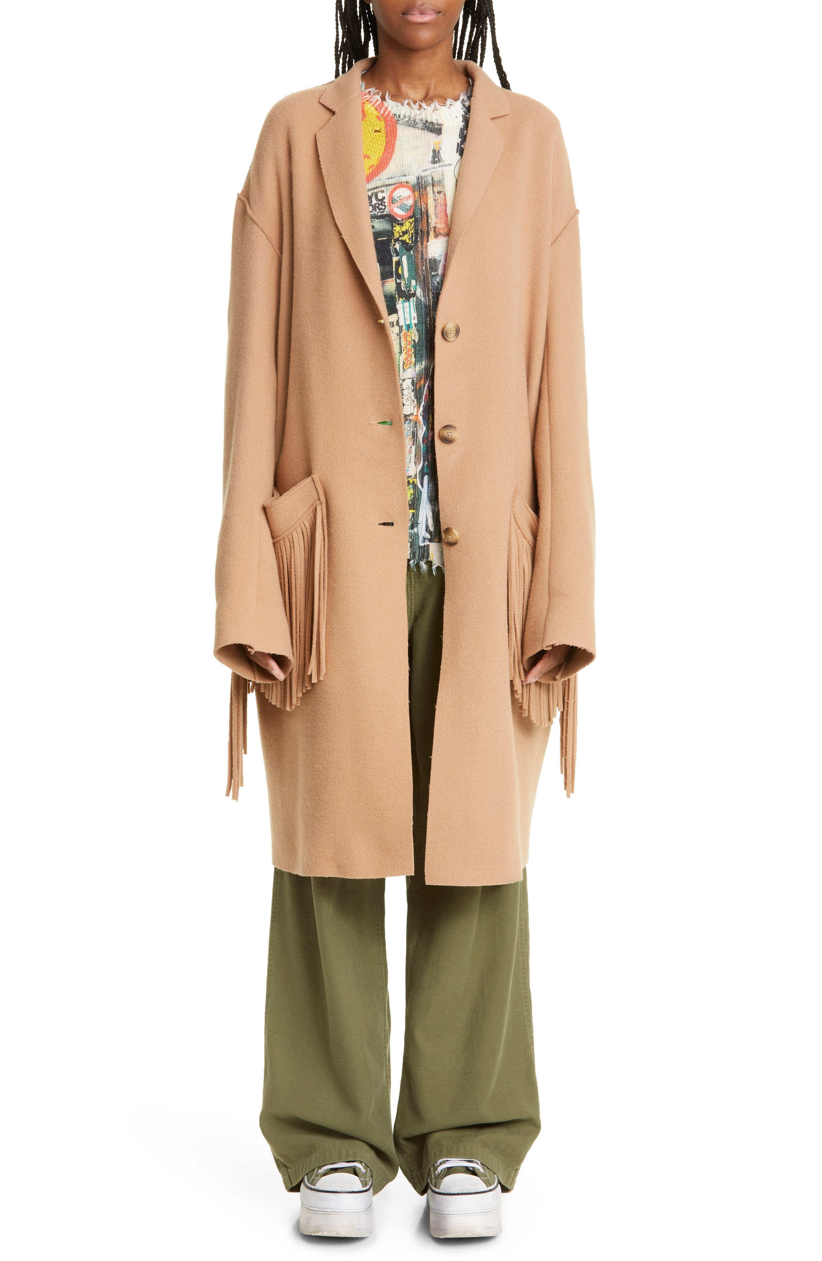 Wide Leg Utility Pants - 8