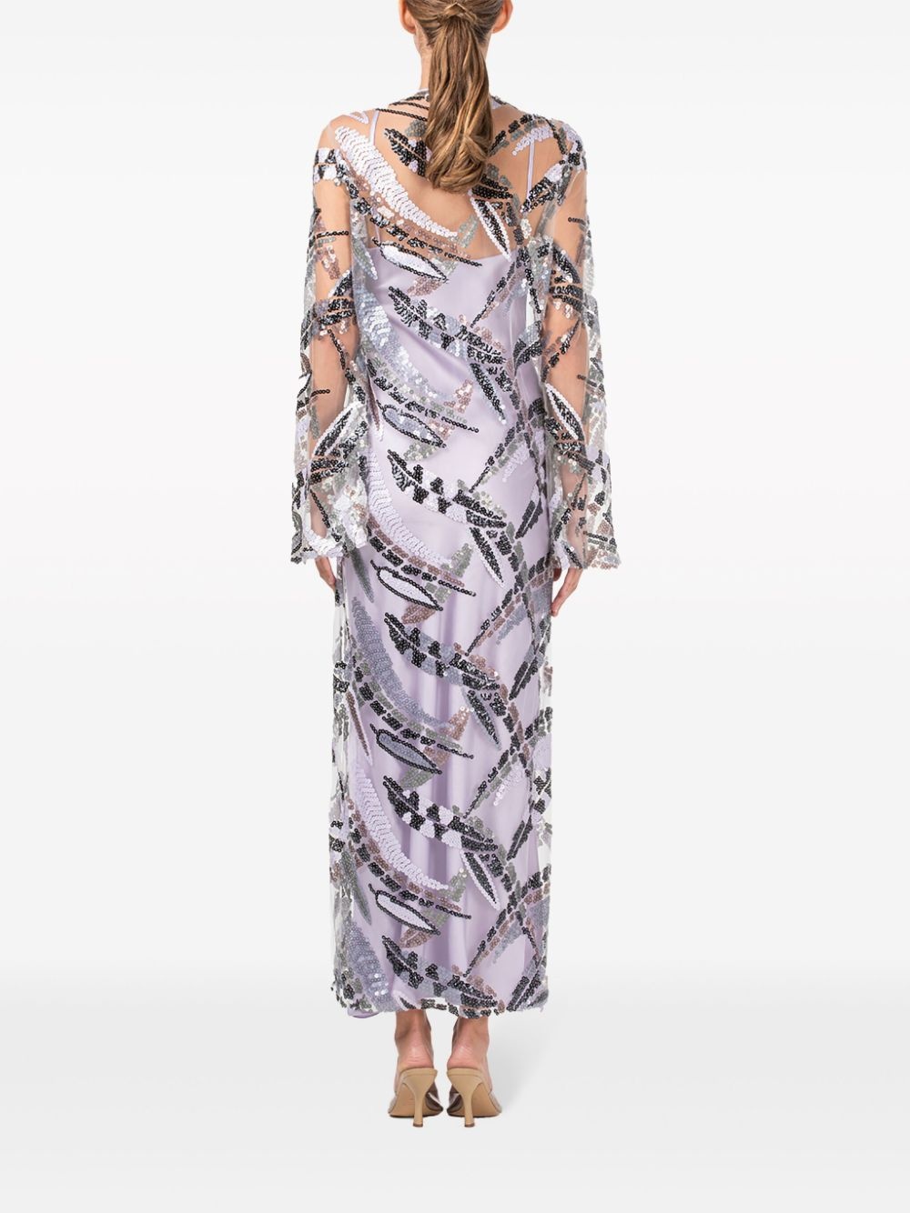 Andria sequin-embellished maxi dress - 3