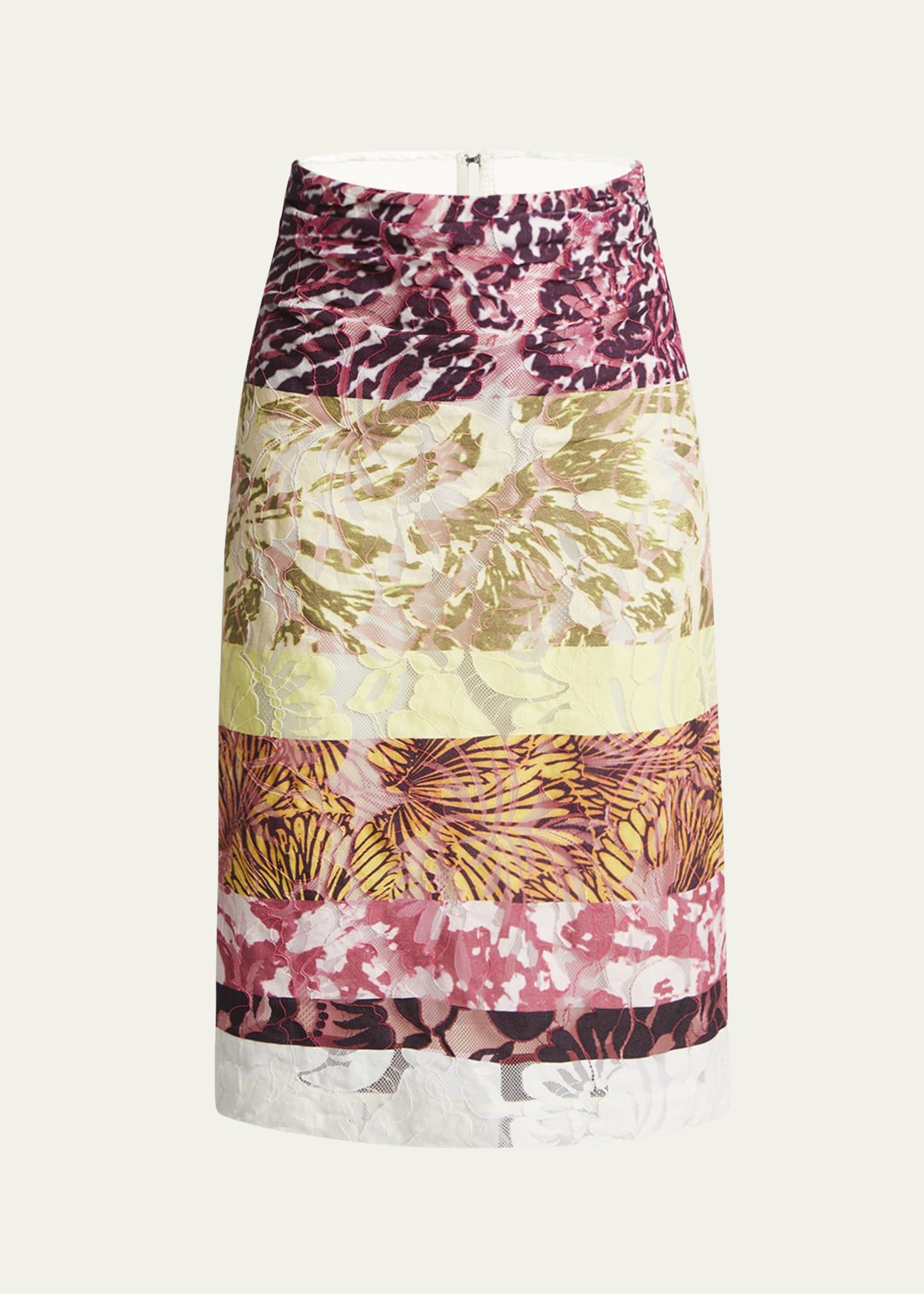 Stan Printed Midi Skirt - 1