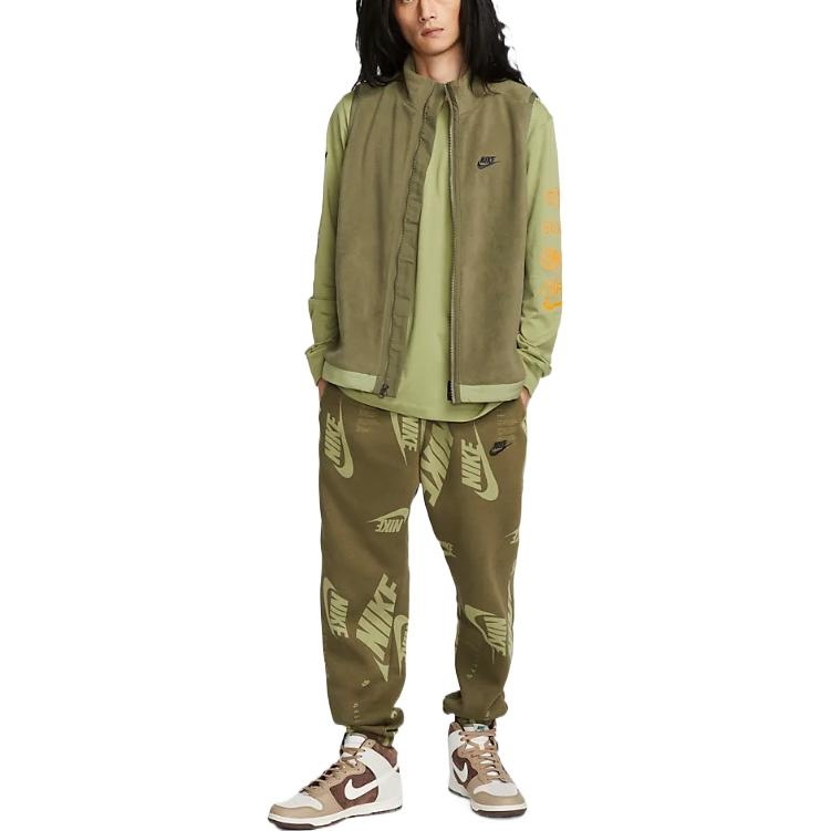 Nike Club Fleece Winter Vest 'Green' DQ4899-222 - 3