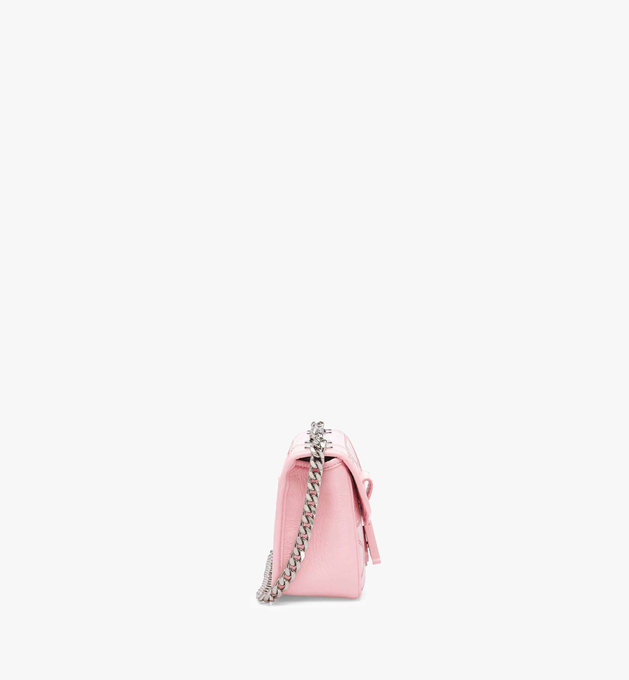 Travia Quilted Shoulder Bag in Crushed Leather - 3