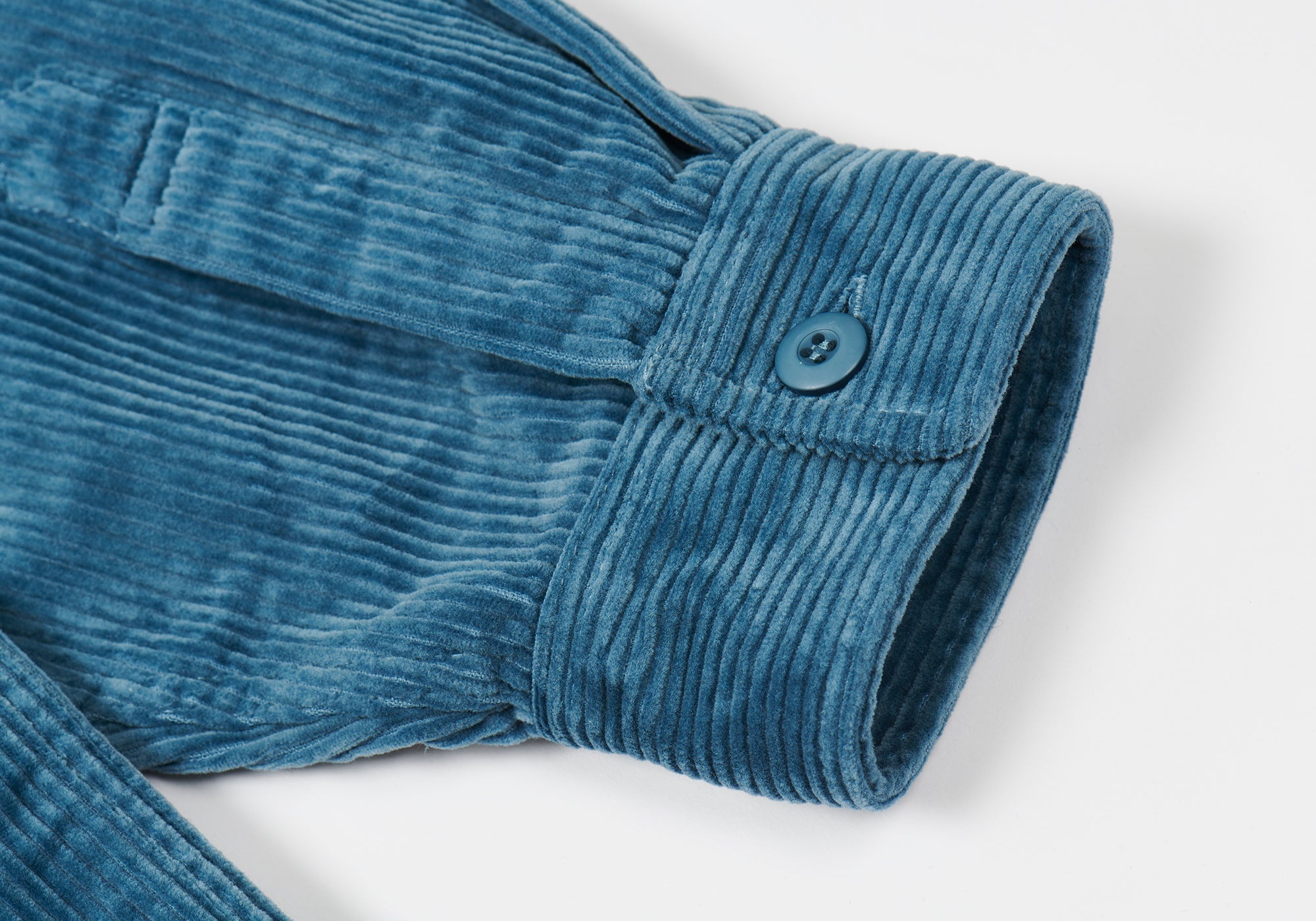 CARGO CORD SHIRT BLUE - 5