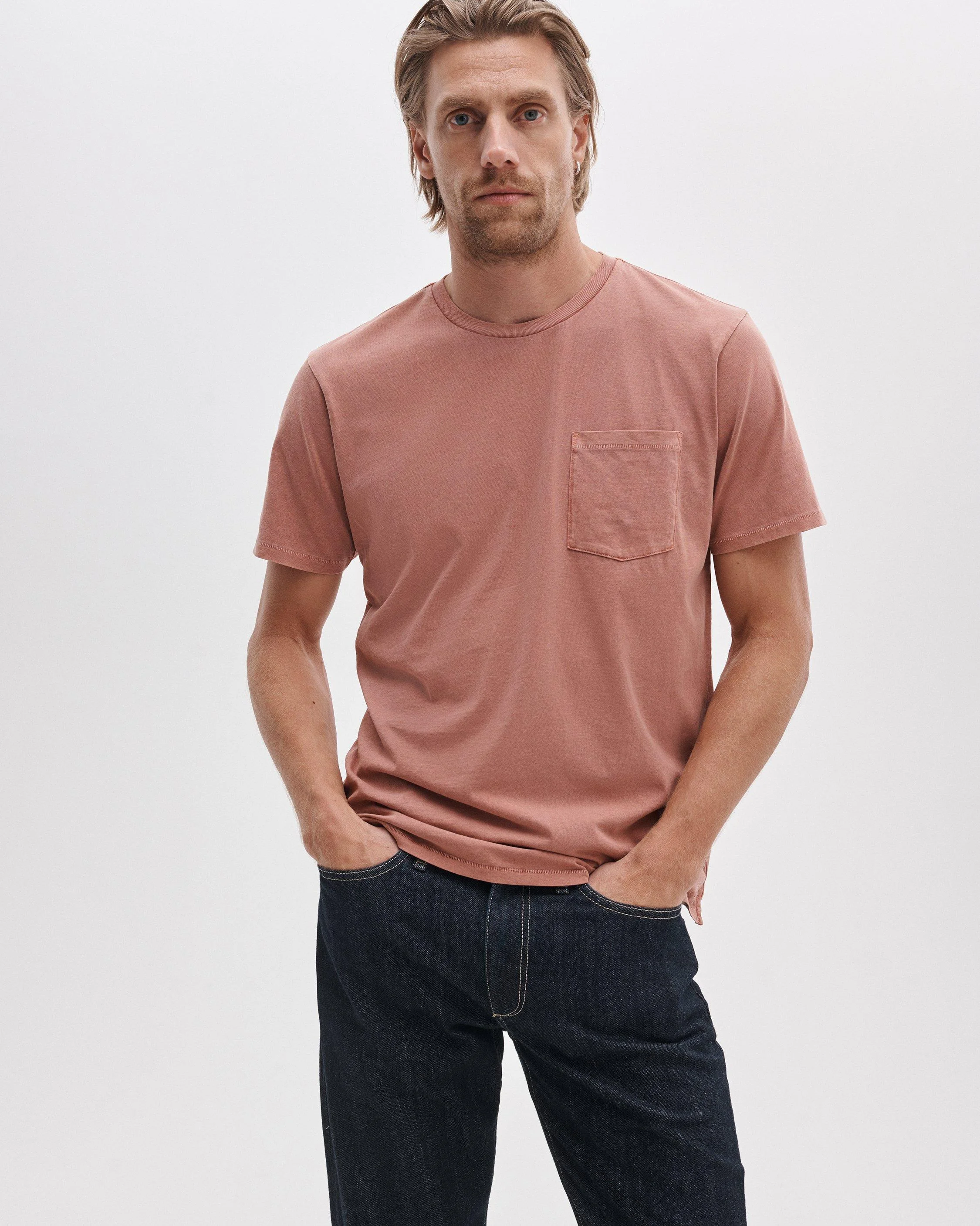 Garment-Dyed Pocket Tee - 1