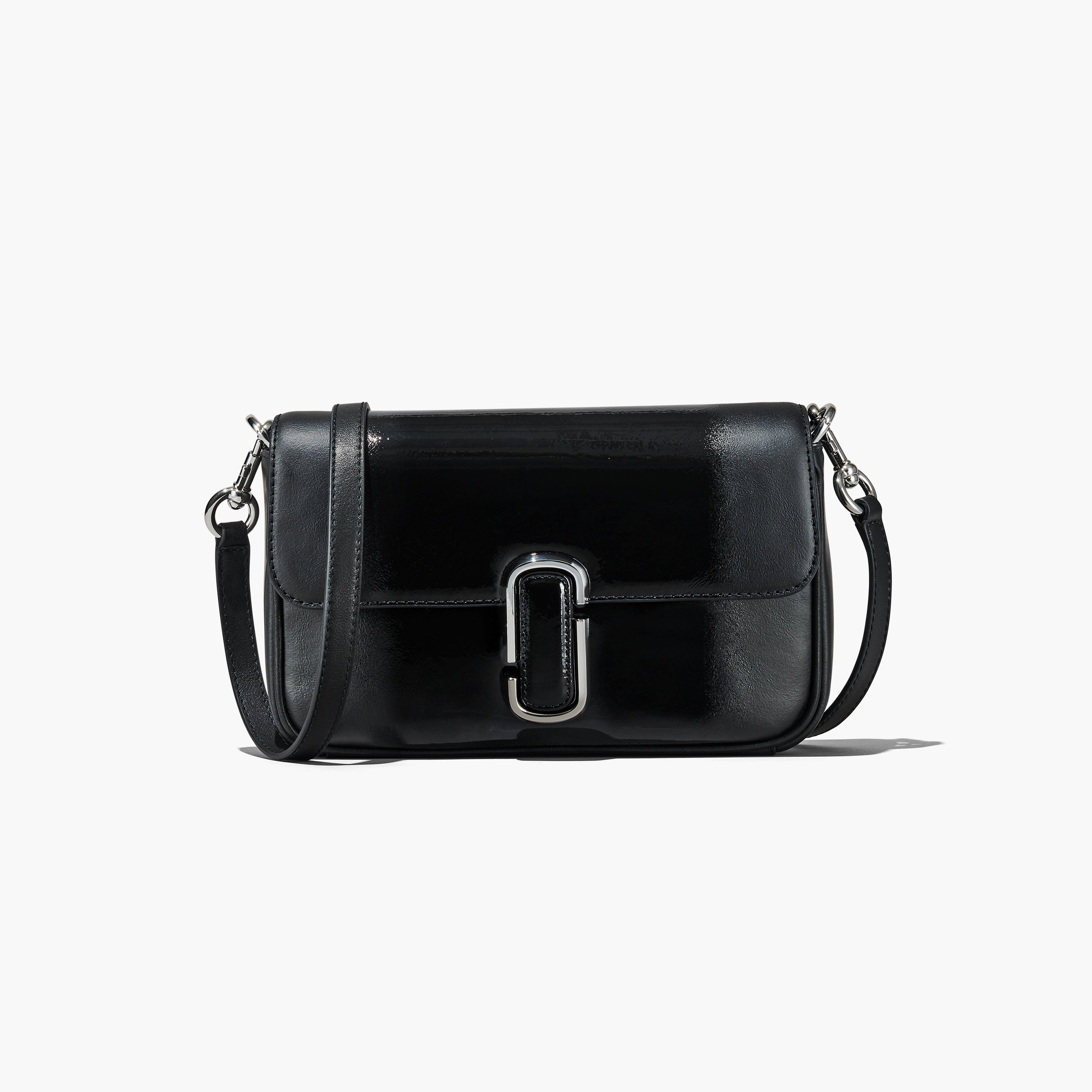 THE SHADOW PATENT LEATHER J MARC SHOULDER BAG - 5