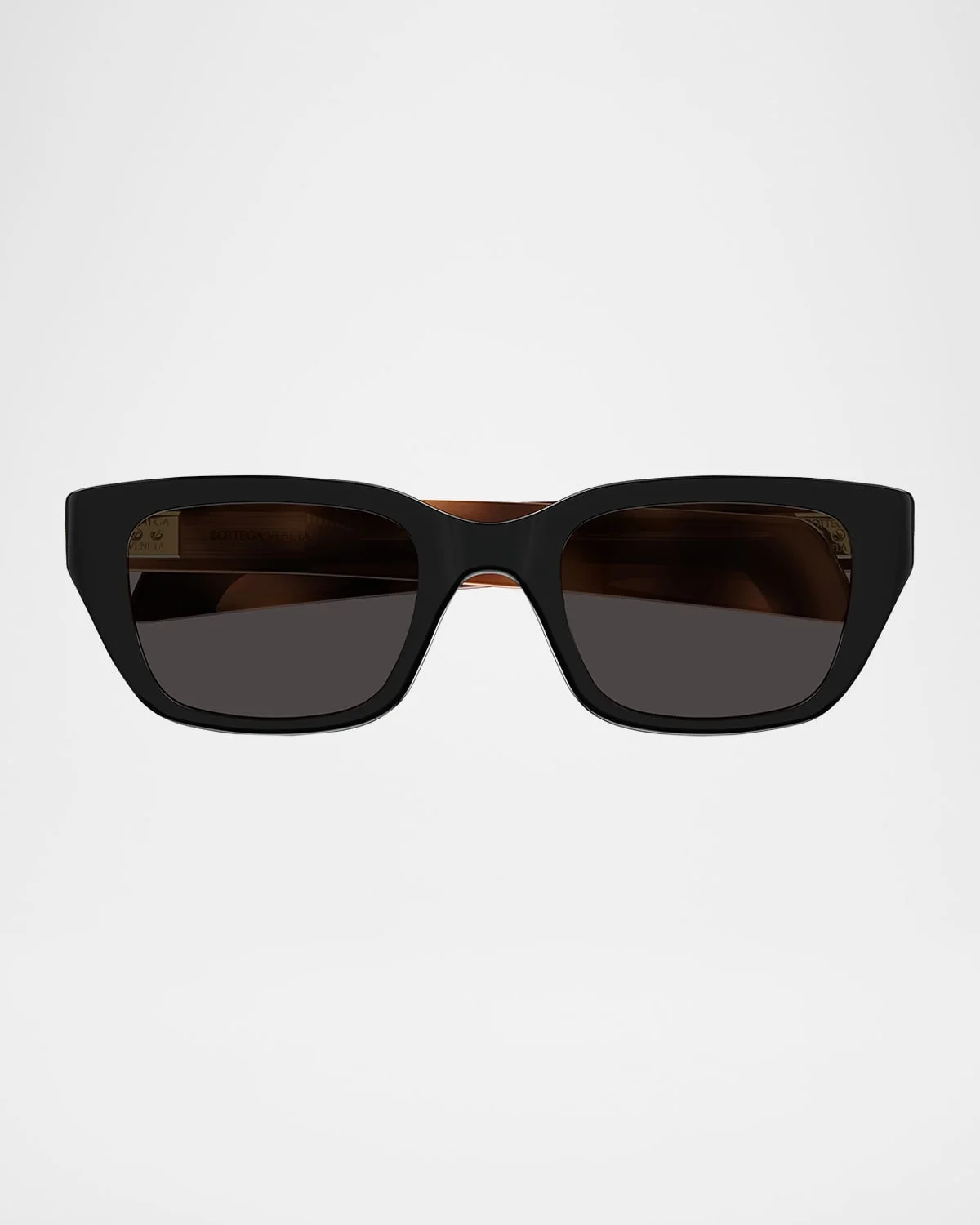 Unisex BV1393S Acetate Rectangle Sunglasses - 1