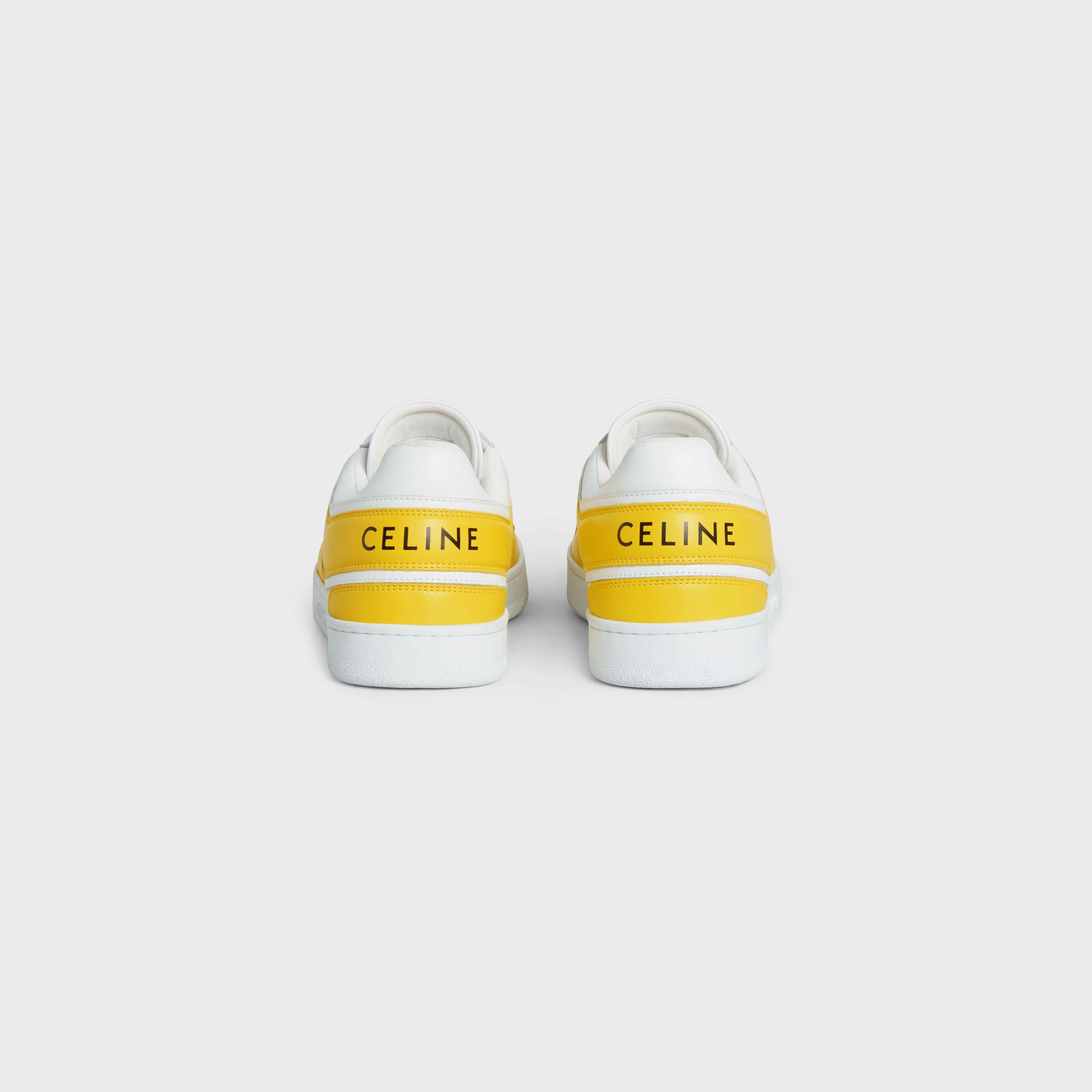 CELINE TRAINER LOW LACE-UP SNEAKER in CALFSKIN - 3