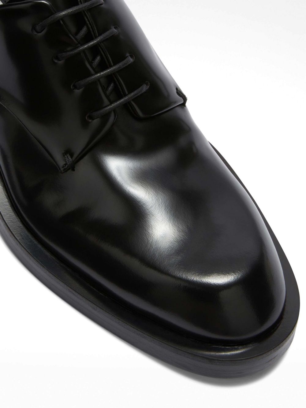 leather lace-up shoes - 5