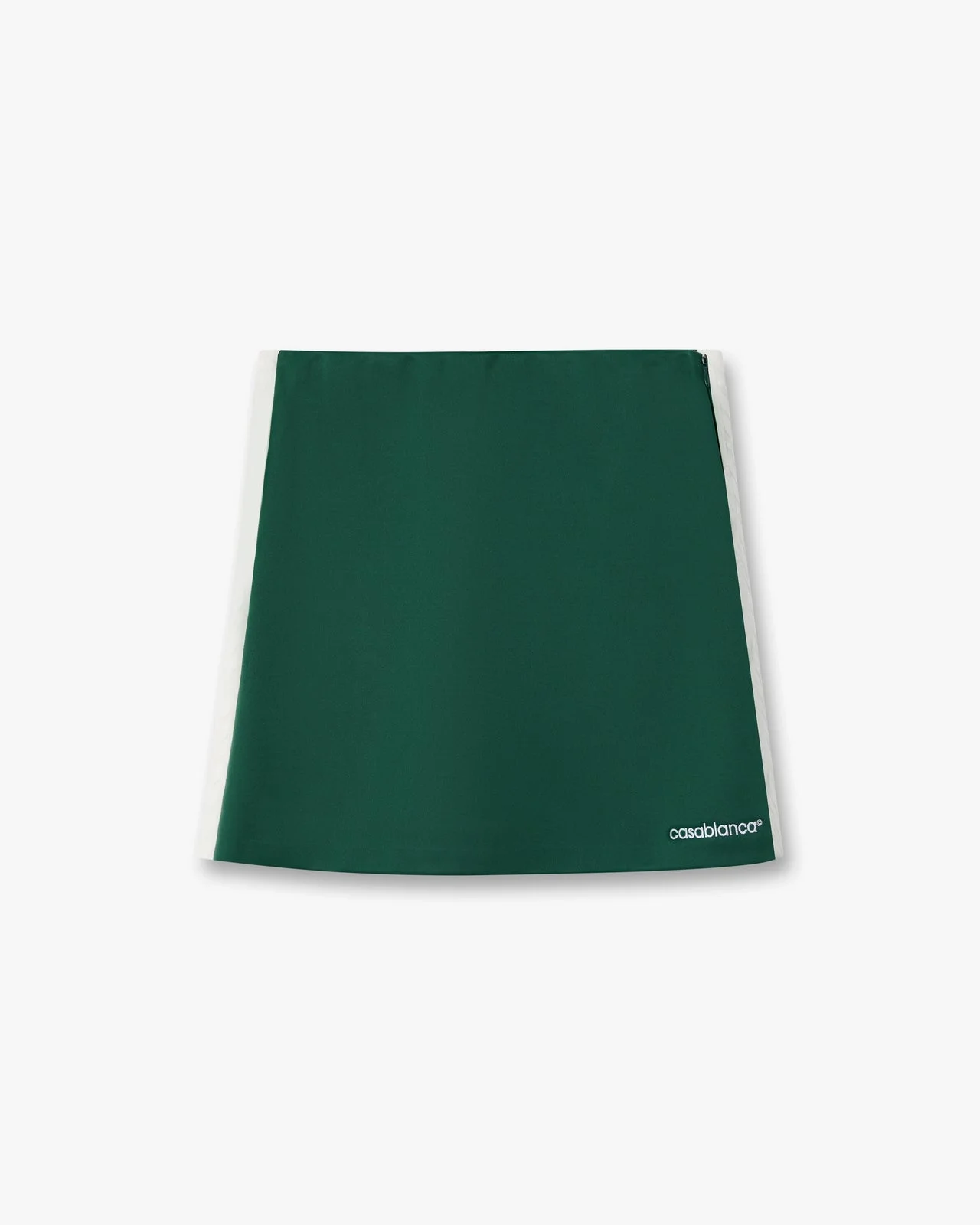 Green Scuba Mini Skirt | Casablanca Paris - 1