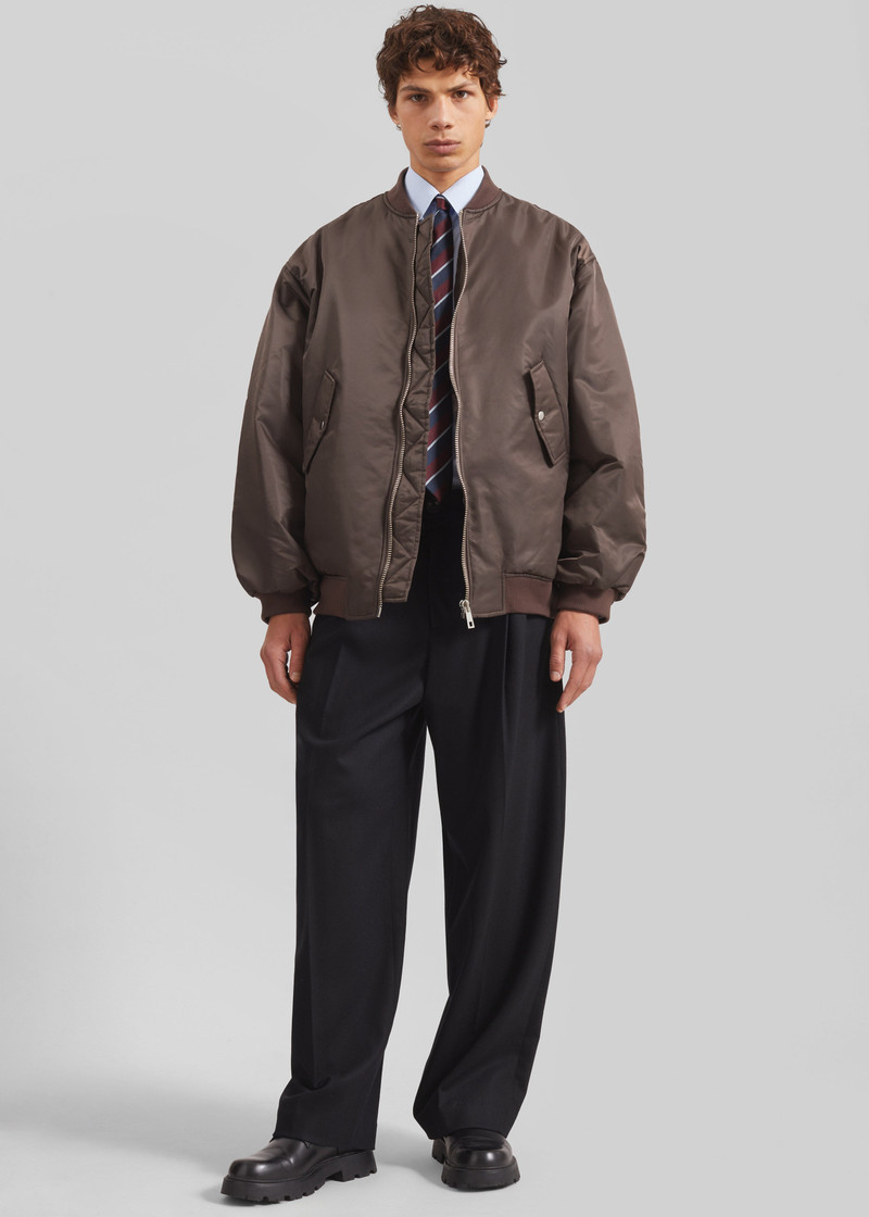 Astra Bomber Jacket - Brown 10