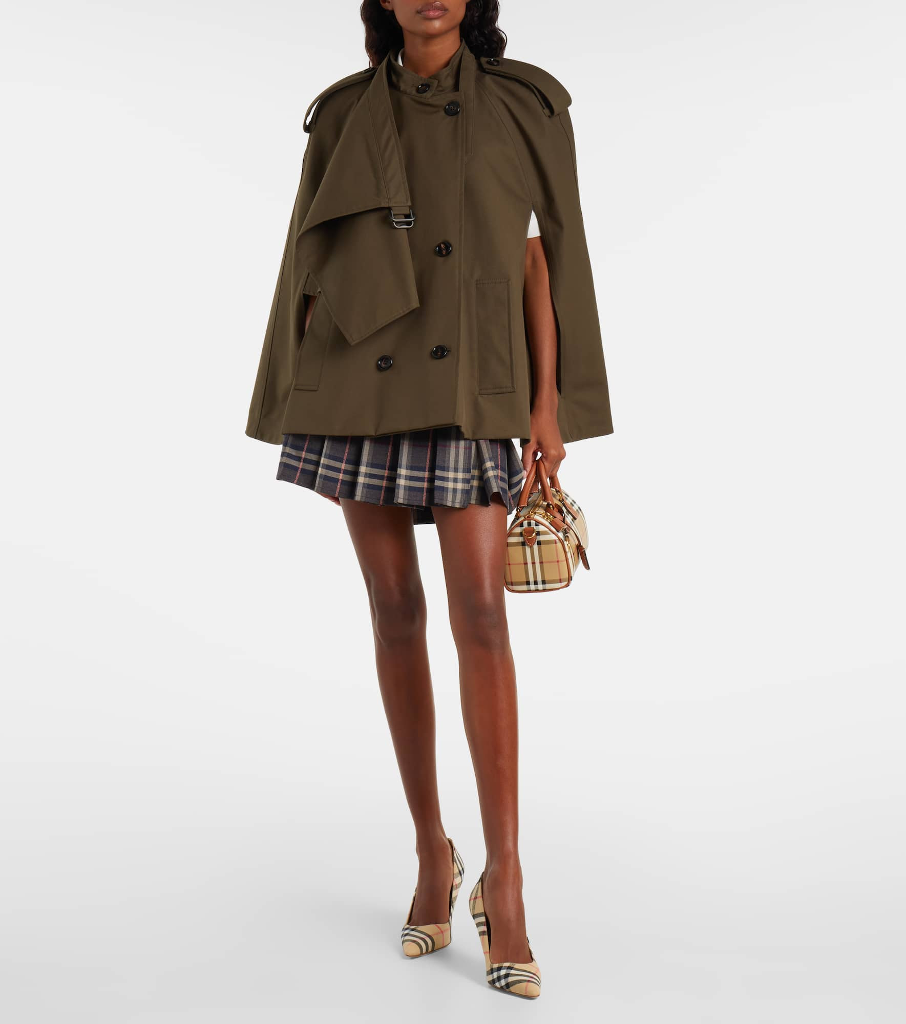 Burberry Check Mini tote bag - 5