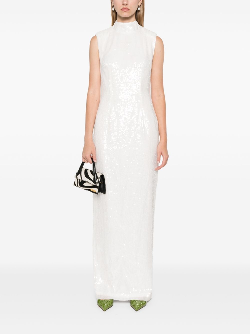 sequinned maxi dress - 2