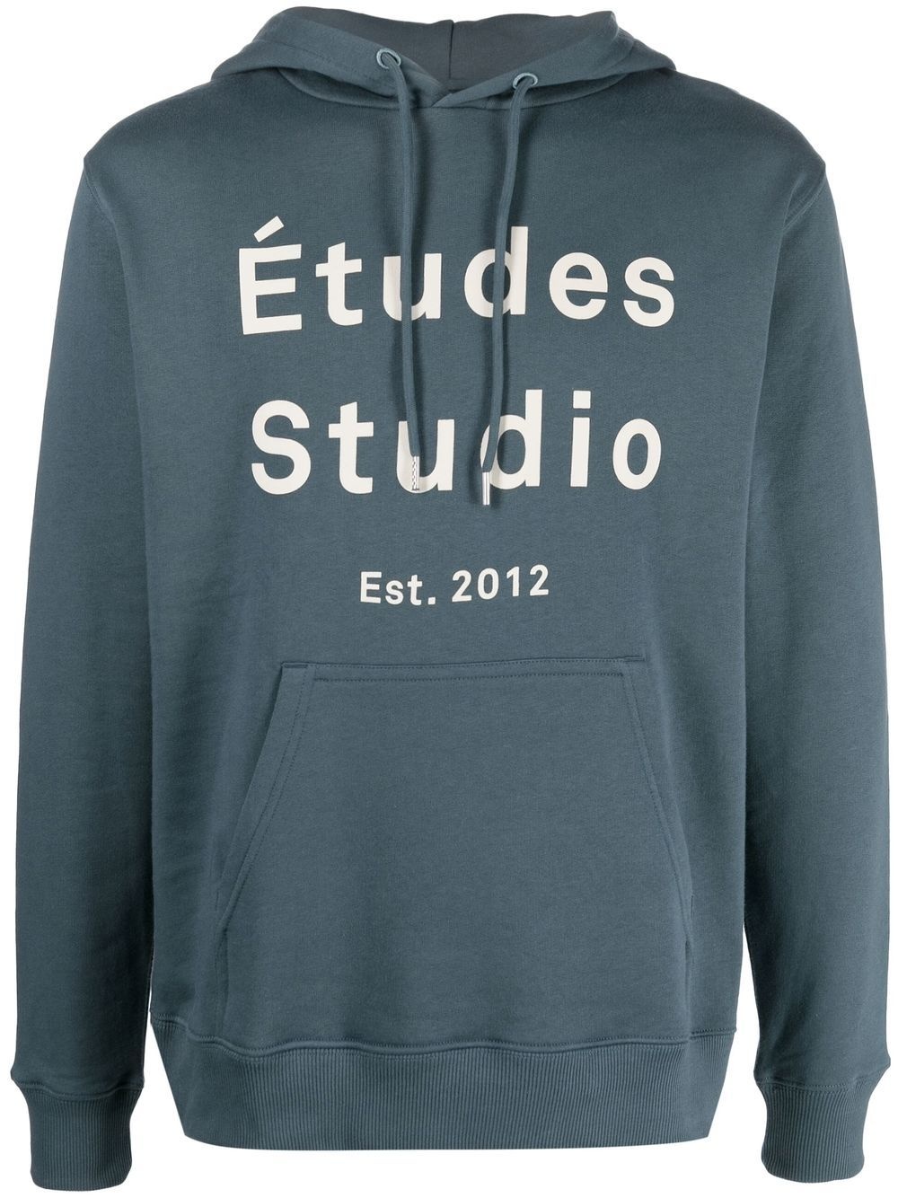 Studio logo-print pullover hoodie - 1