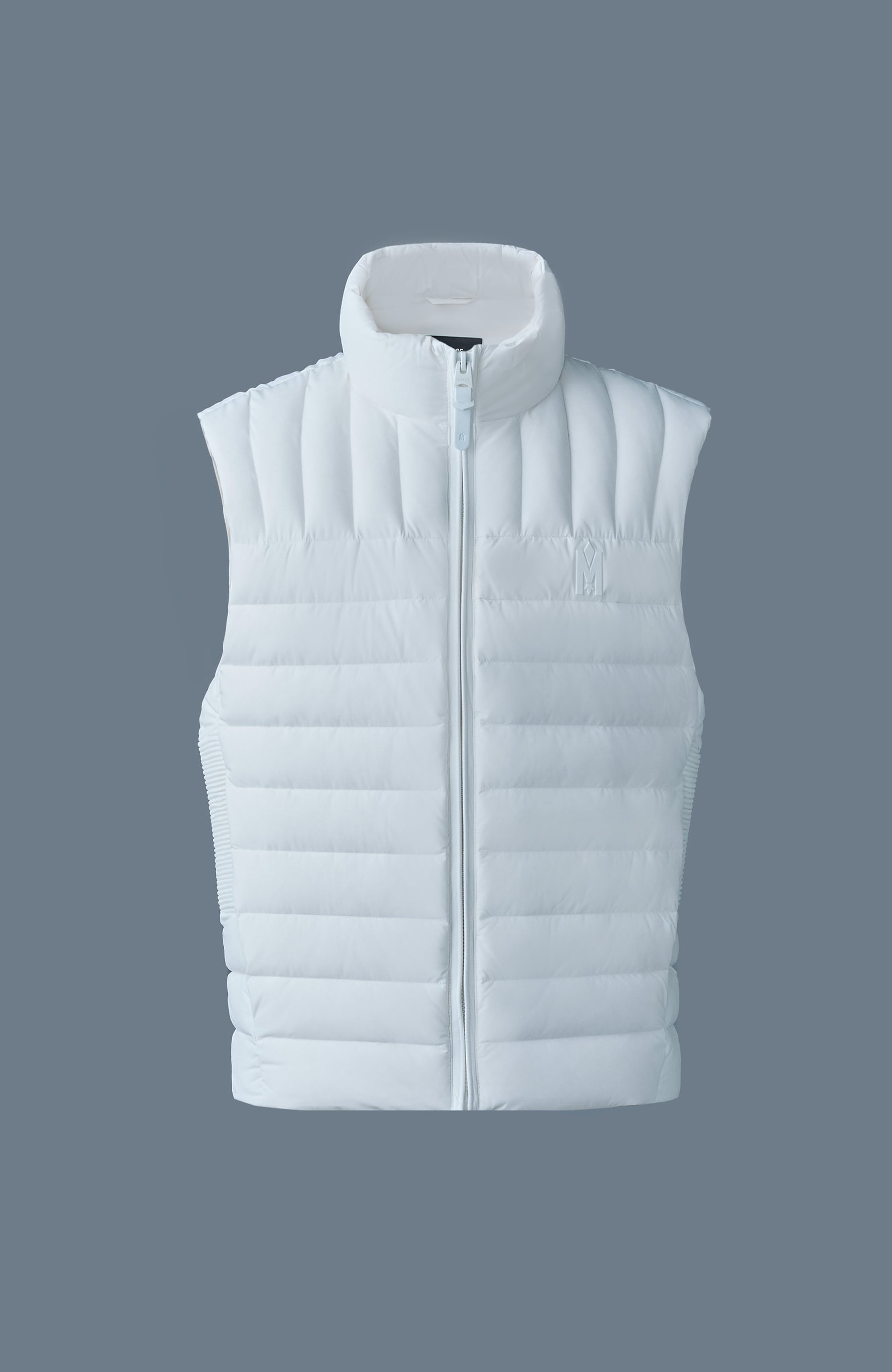 TITUS Perpendicular channel quilt down vest - 1