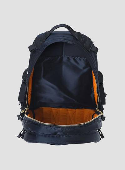Nigel Cabourn Porter-Yoshida & Co Tanker Day Backpack in Iron Blue outlook