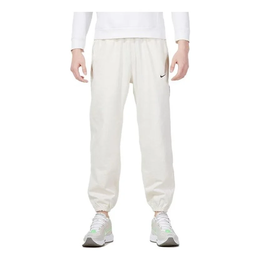 Nike Dri-FIT Standard Issue Men's Basketball Trousers 'White' CK6366-027 - 1