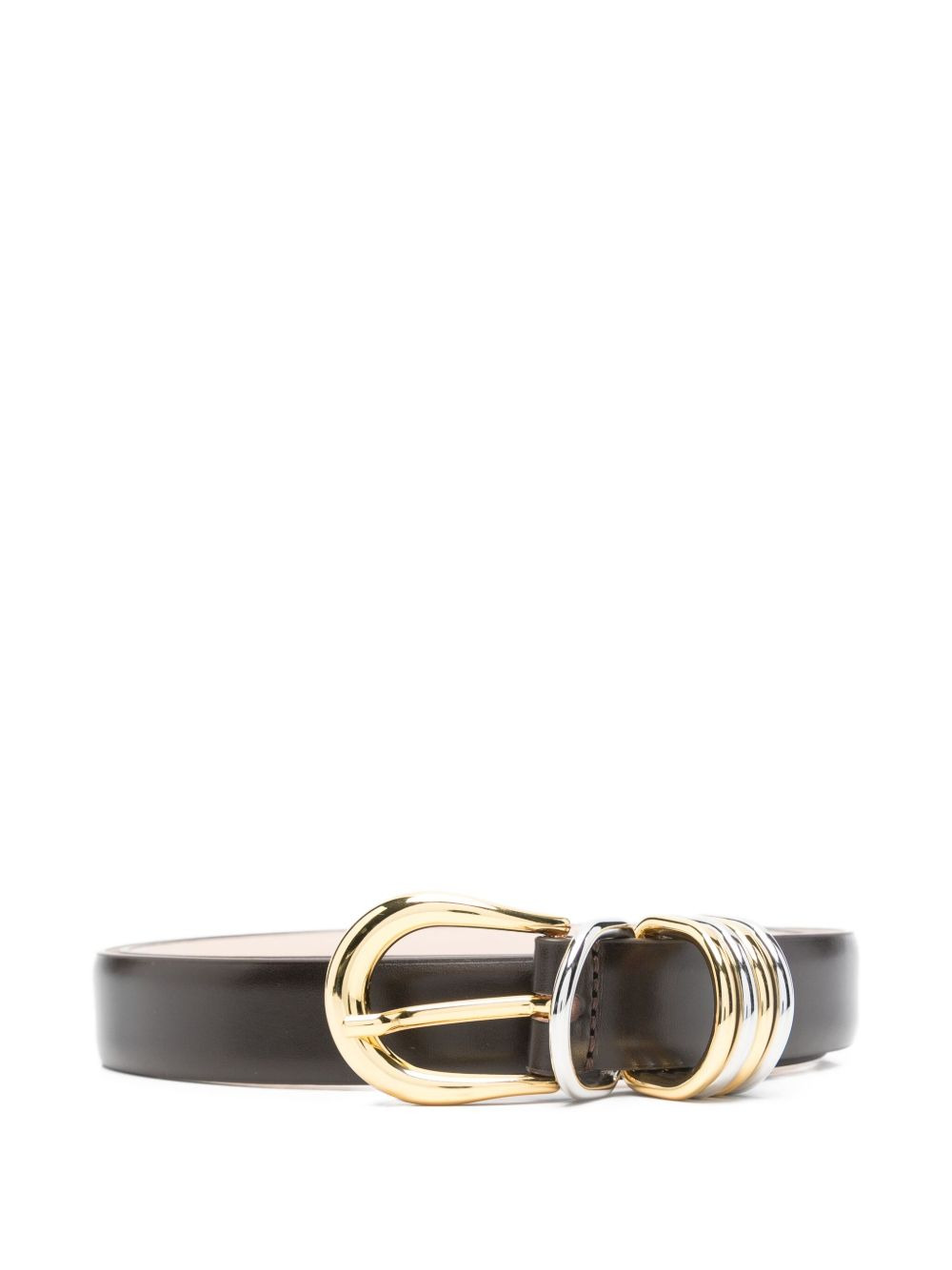 Hollyhock mixed-metal buckle belt - 1