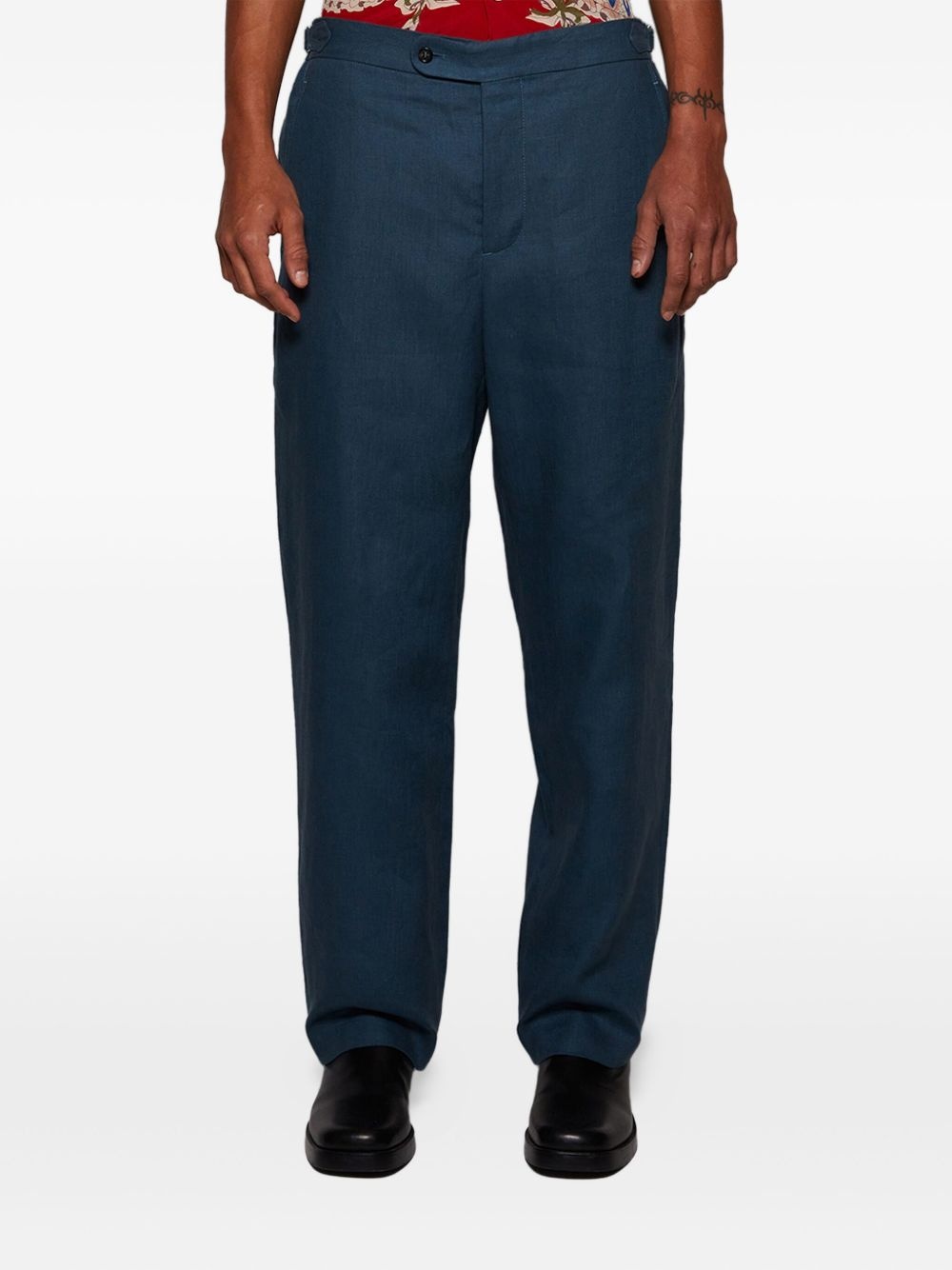 linen trousers - 3