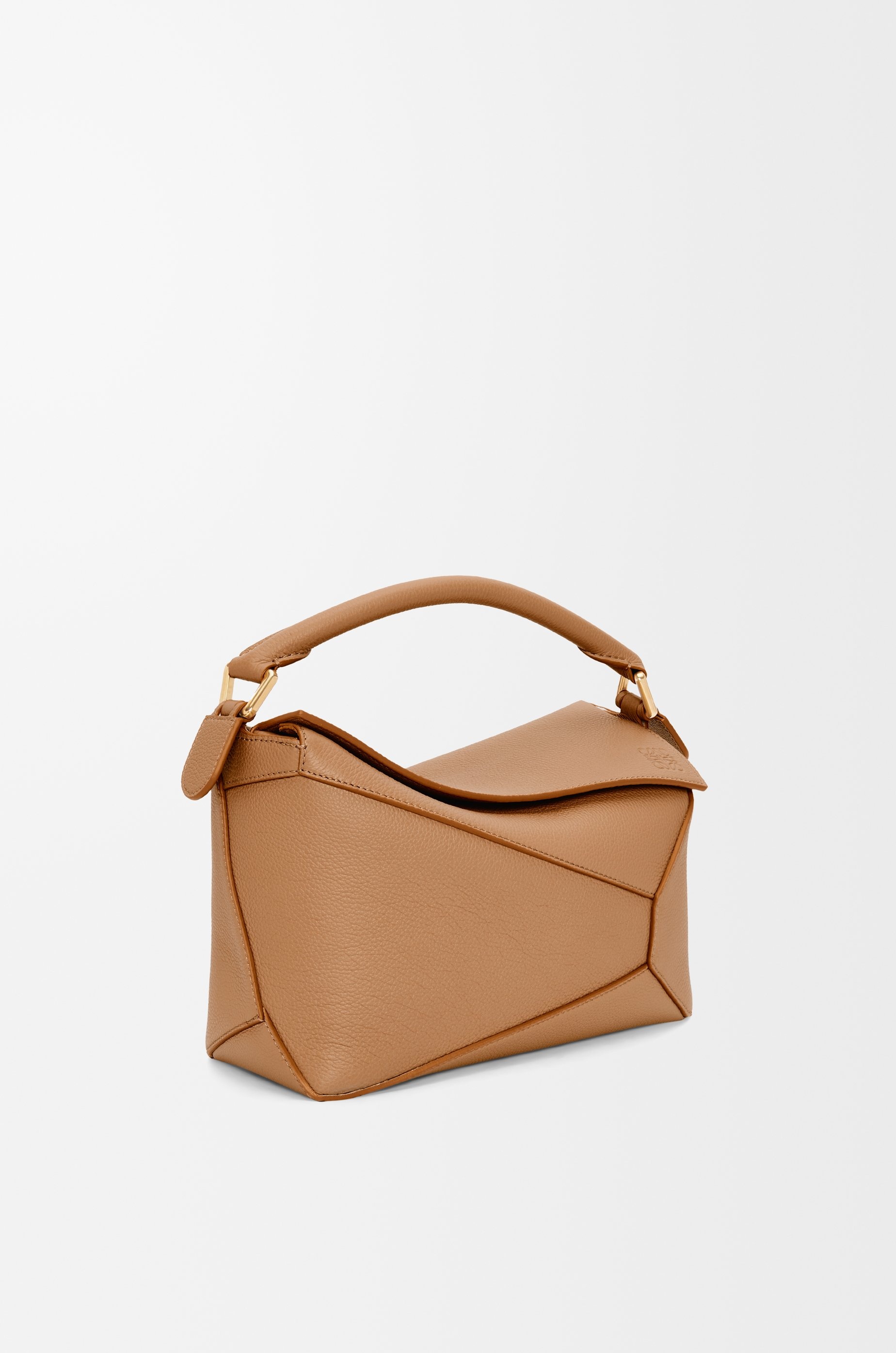 Small Puzzle bag in soft grained calfskin - 4