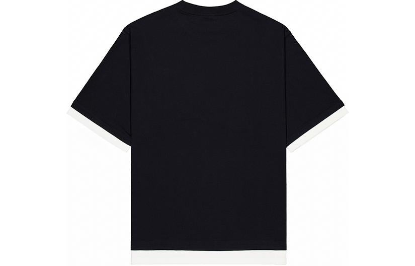 New Balance Small NB Logo Crewneck T-Shirt 'Black' AMT42314-BK - 2