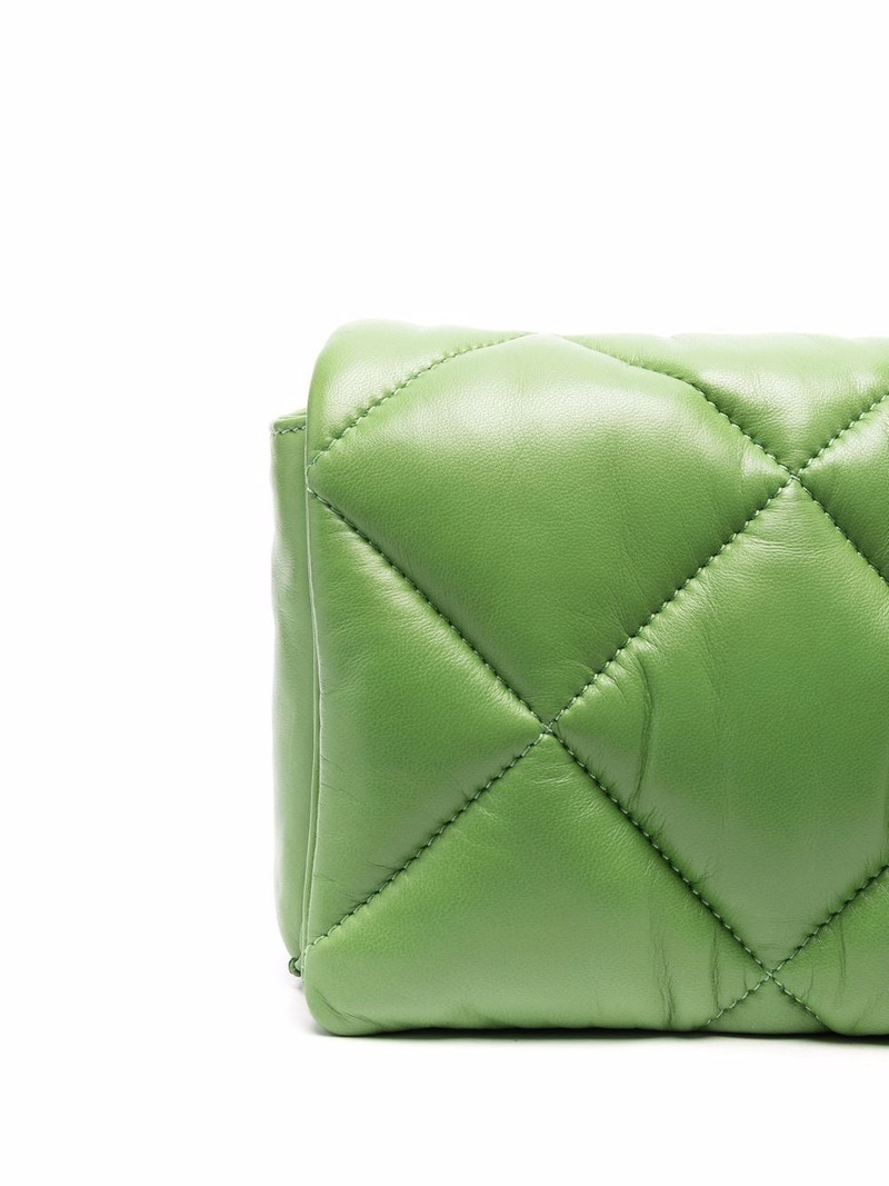 quilted flap tote bag 4