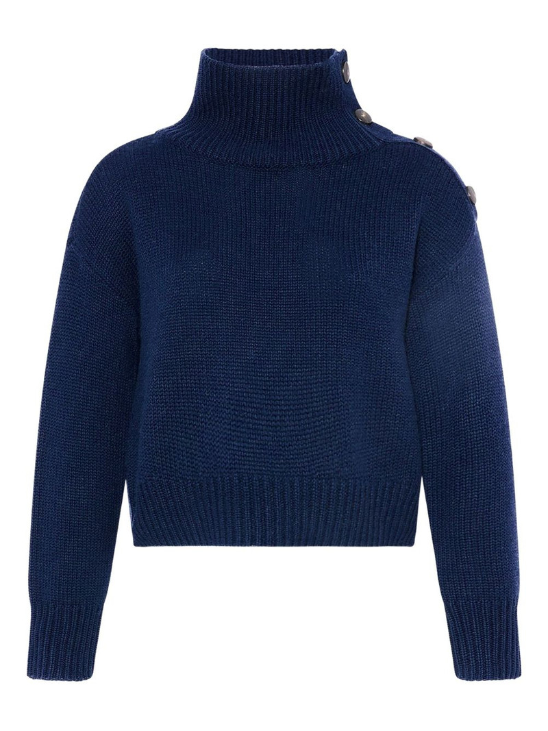 button high-neck sweater 1
