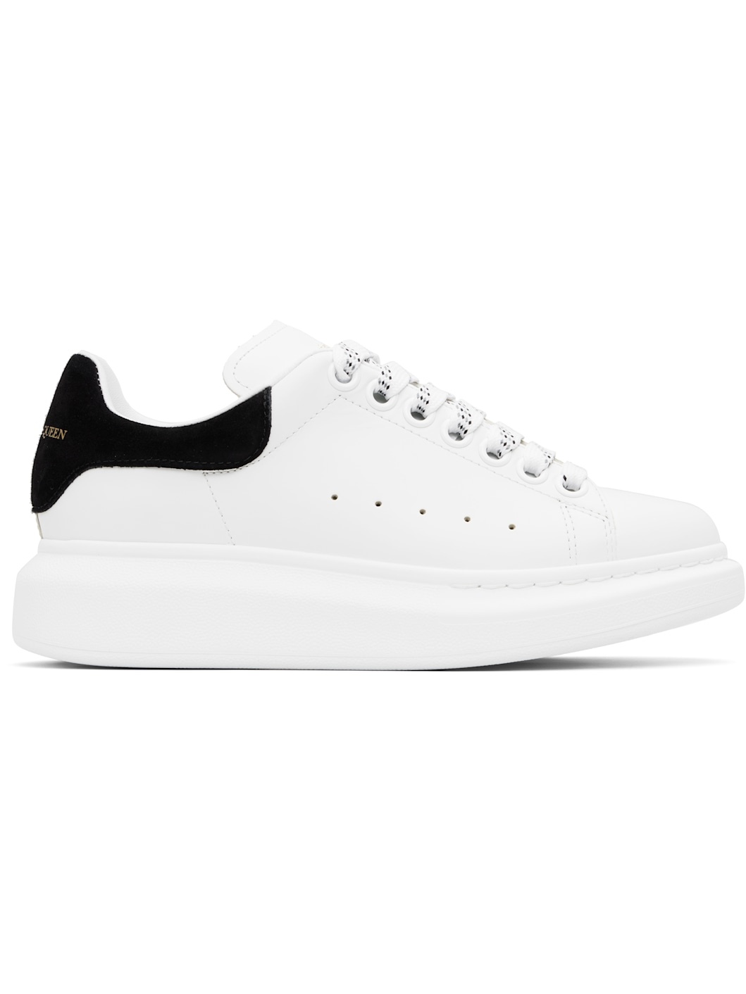 White & Black Oversized Sneakers - 1