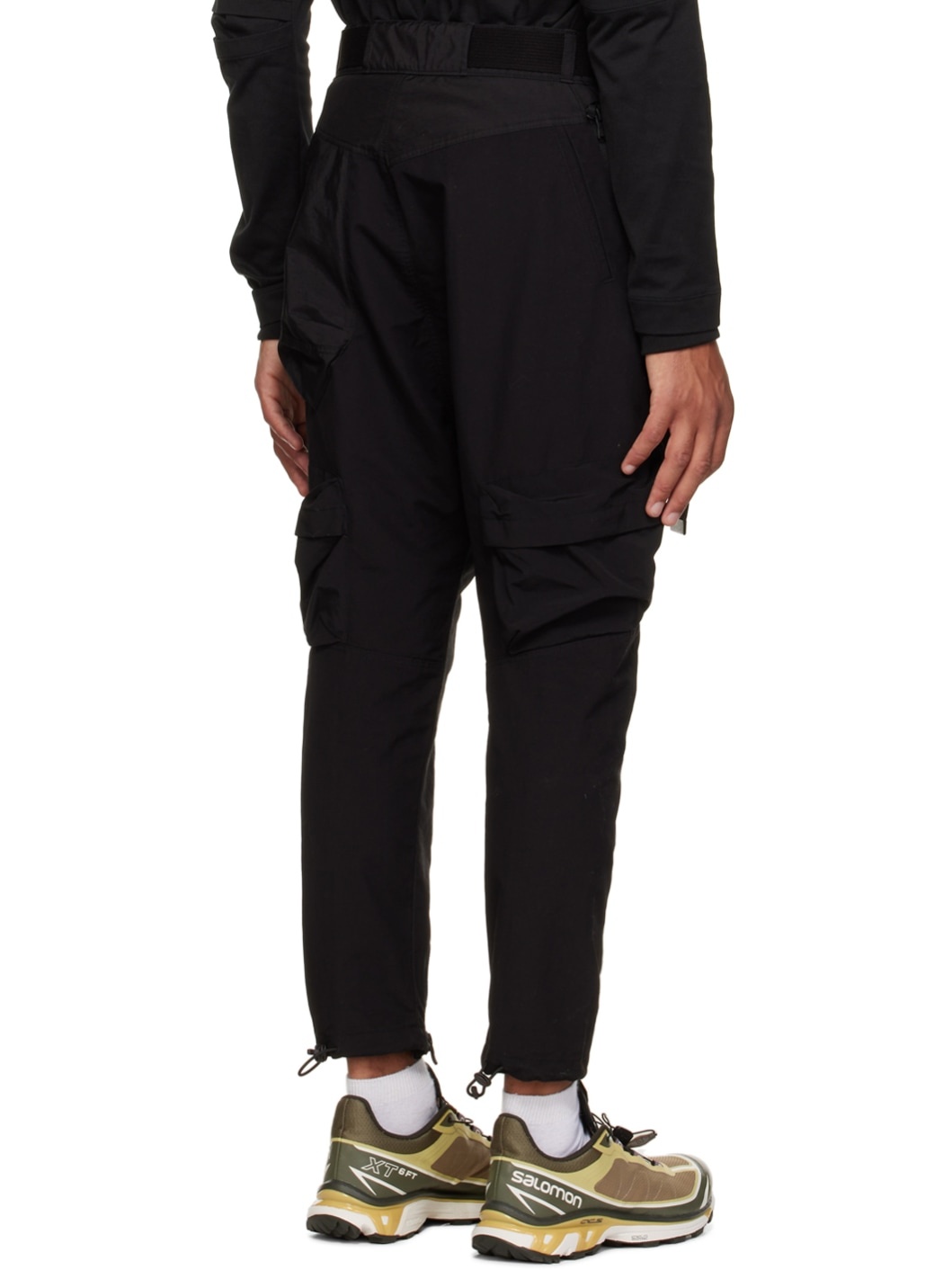 Black Tactical Cargo Pants - 3