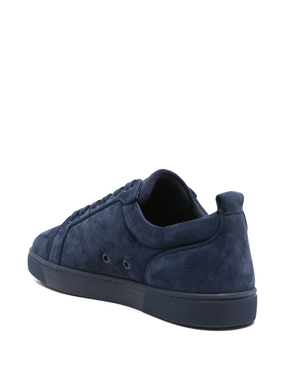 suede lace-up sneakers - 3