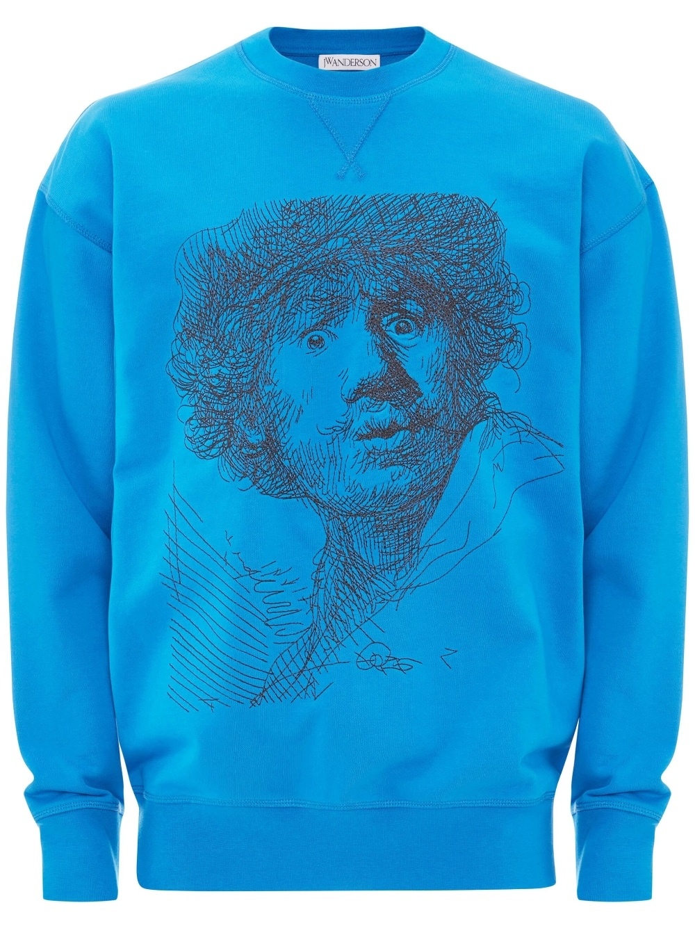 Rembrandt embroidered sweatshirt - 1