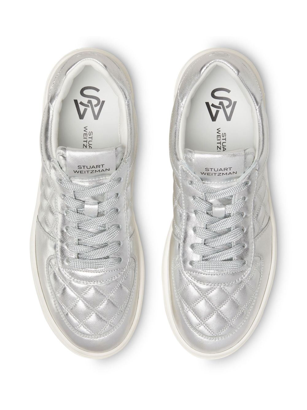 Courtside Sleek metallic sneakers - 4