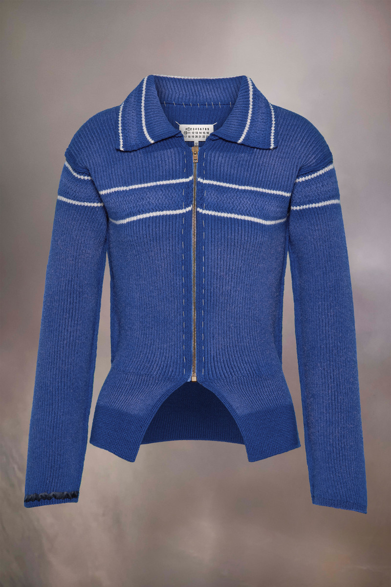 Sunbleached wool cardigan 2