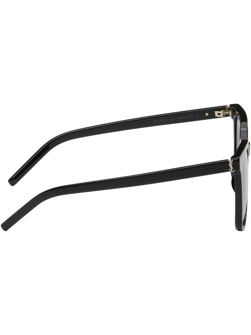 SAINT LAURENT Black SL M146 Sunglasses outlook