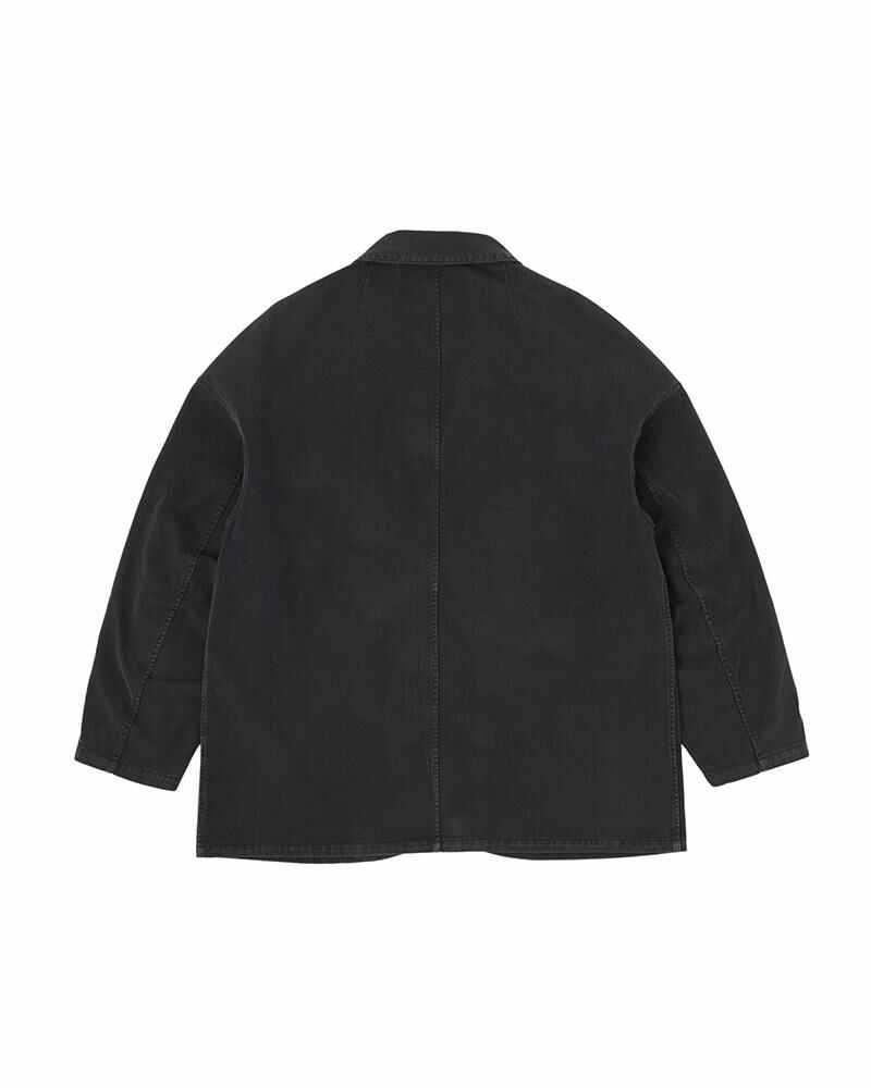 HAMMONS CHORE JKT DMGD BLACK - 2