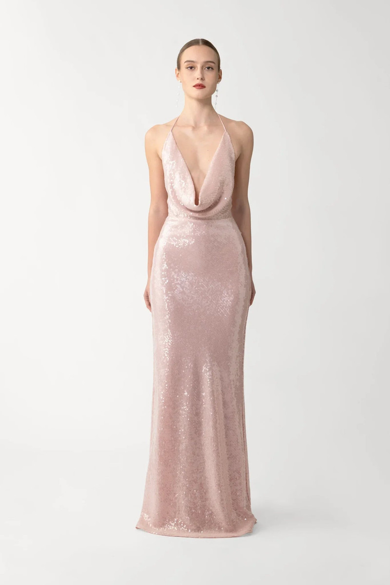 SAU LEE CLAUDIA SEQUINED GOWN outlook