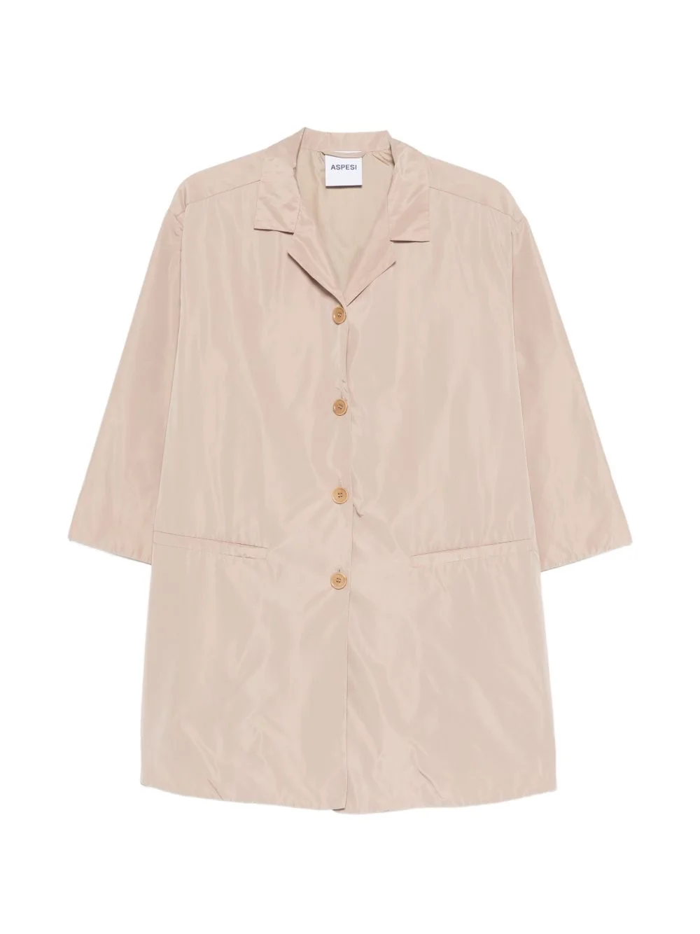 button front coat - 1