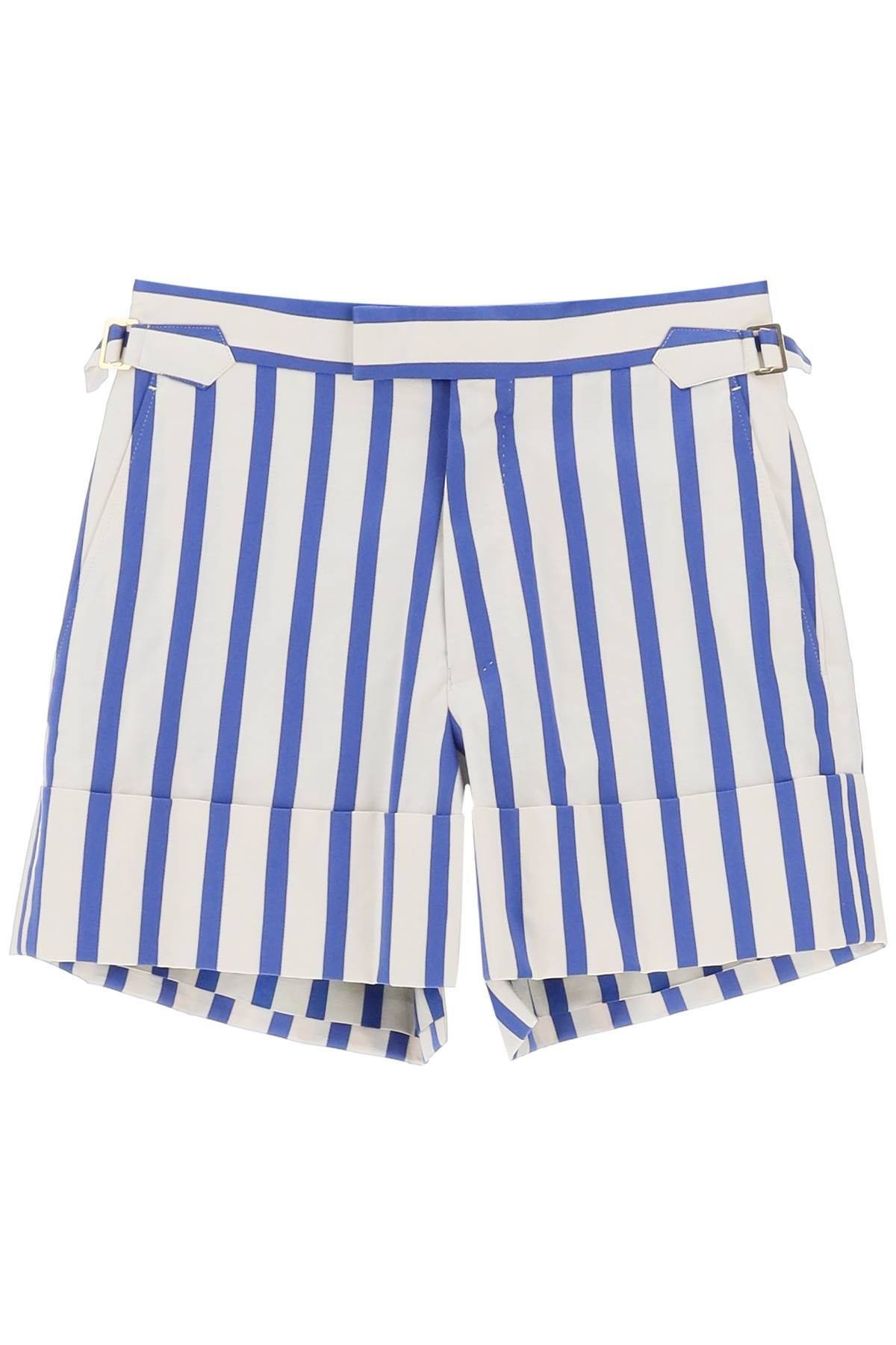 'BERTRAM' STRIPED SHORTS - 1