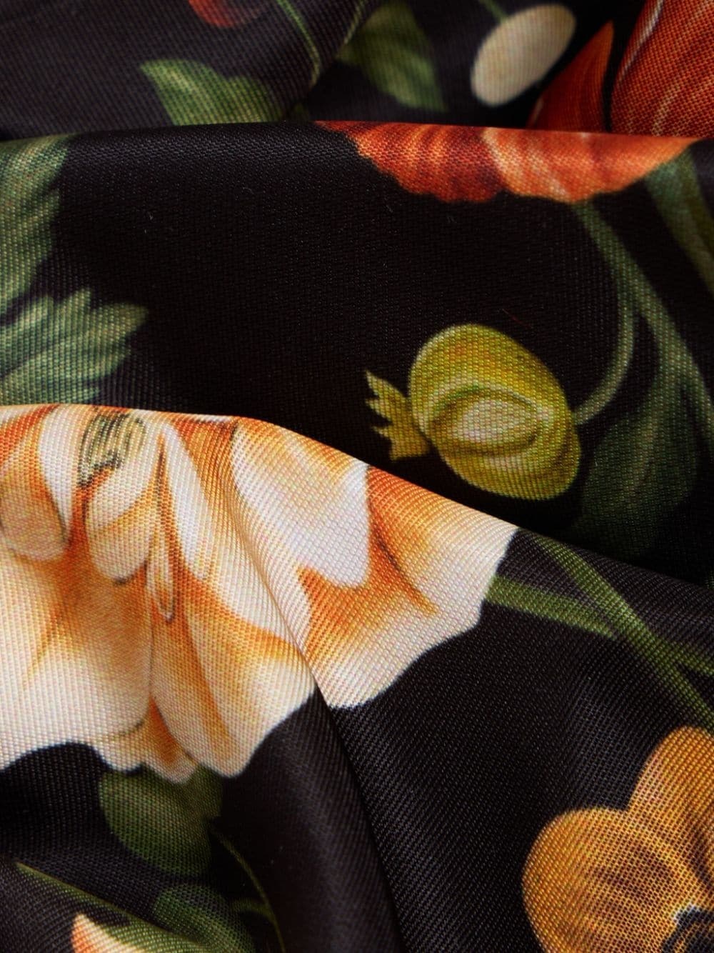 Giga floral-patterned scrunchie - 3