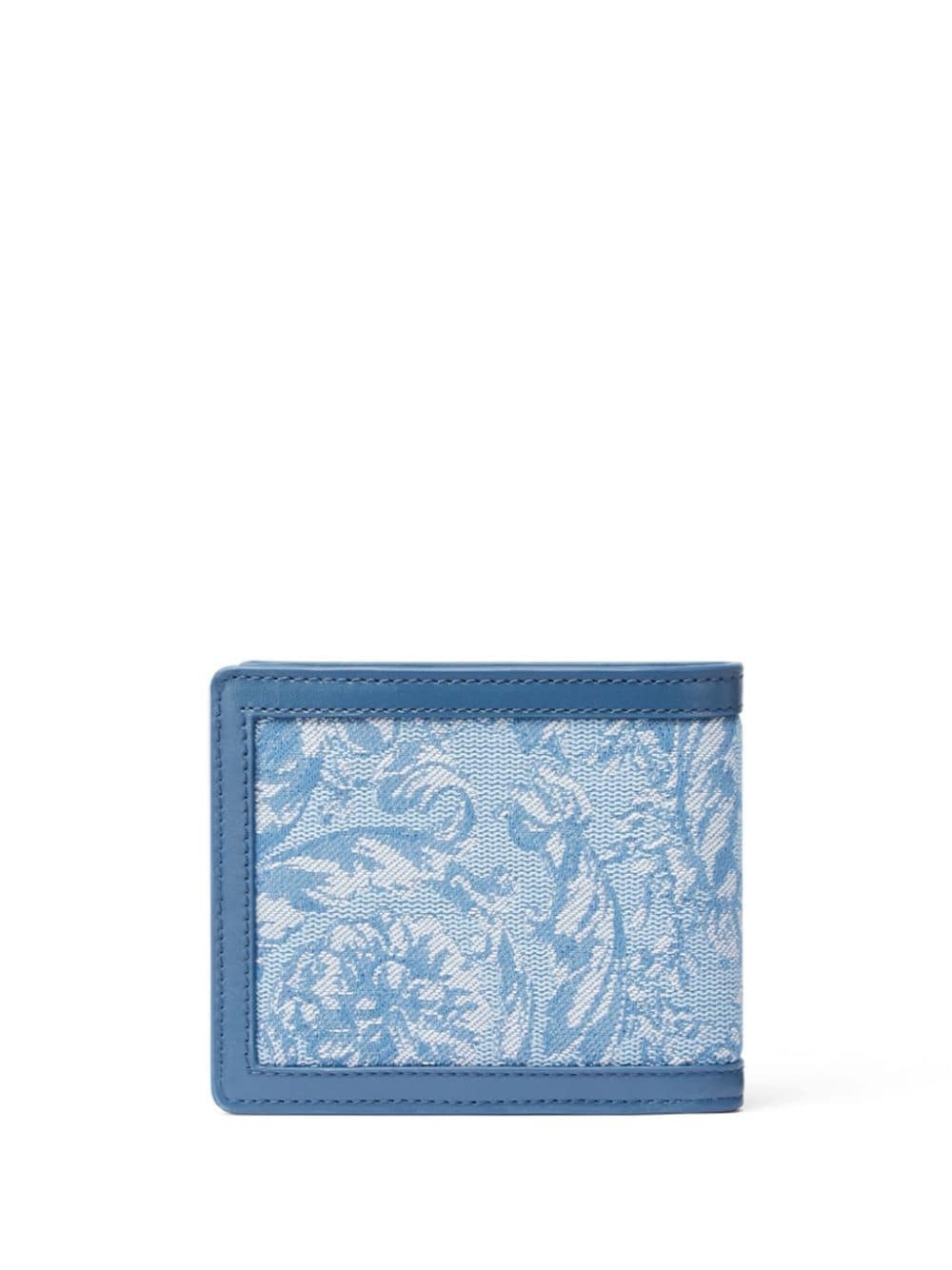 Barocco Athena jacquard bi-fold wallet - 2