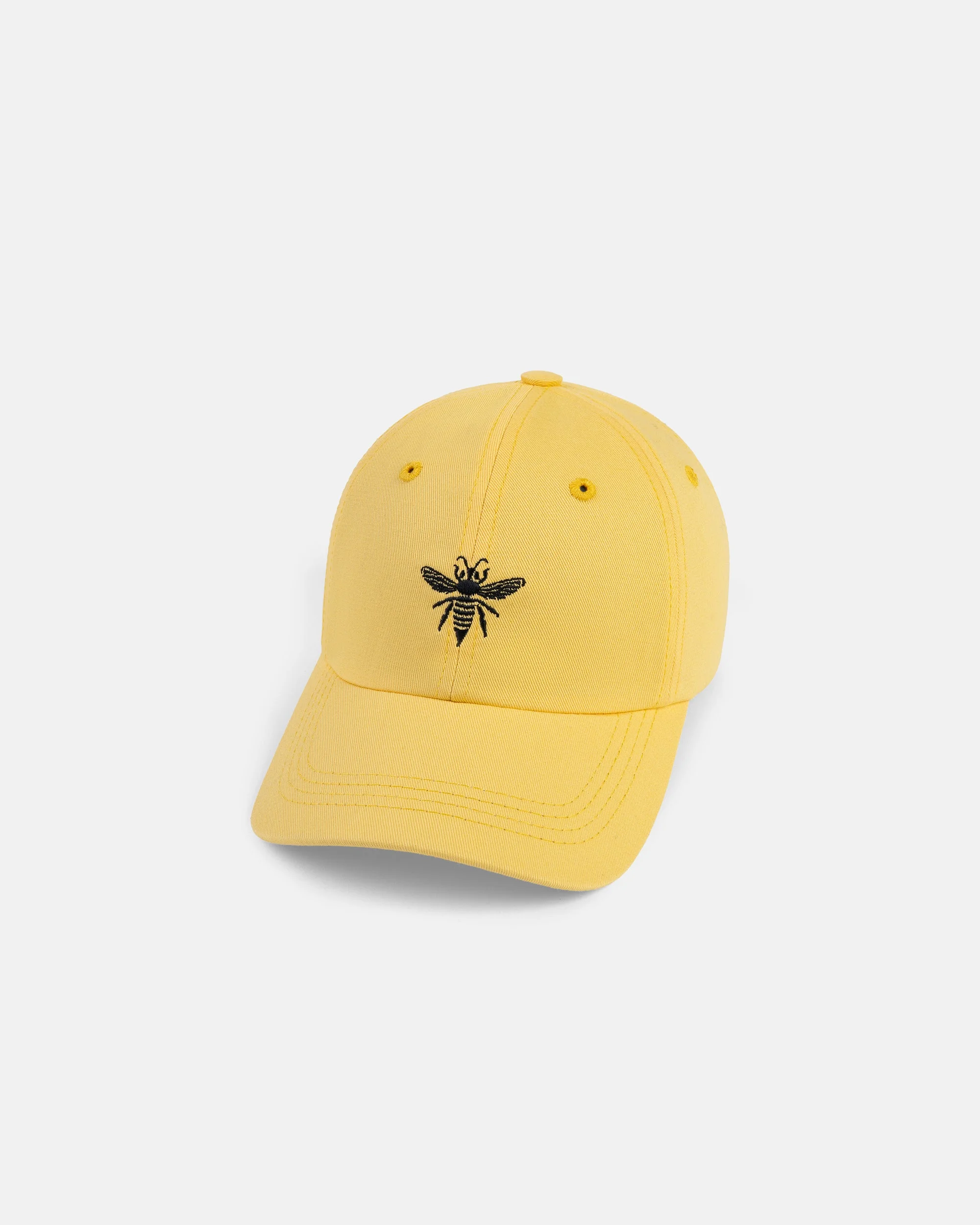 MADE-IN-USA YELLOW WITH BLACK WASP DAD HAT - 1