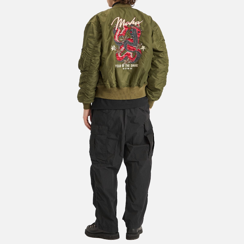 MAHARISHI Maharishi Year Of The Snake MA-1 Flight Jacket outlook